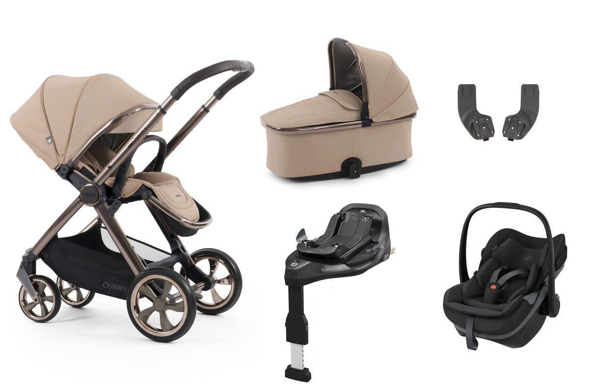 Oyster 4 Essential Bundle in Fawn Travel Systems 23510-FWN-3 5061058984037