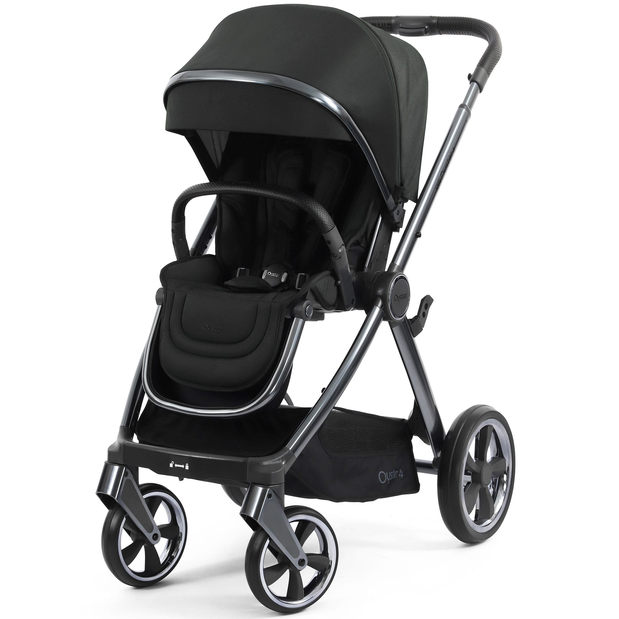 Oyster 4 Luxury Bundle in Black Olive Travel Systems
