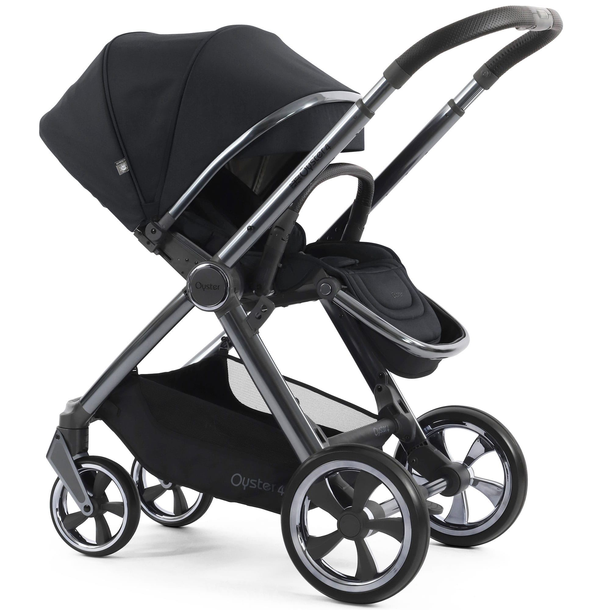 Oyster 4 Luxury Bundle in Carbonite Travel Systems