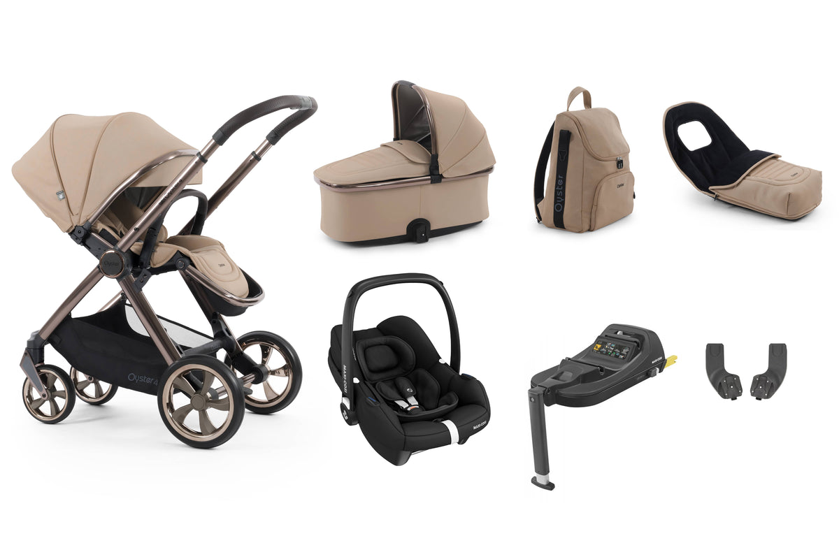 Oyster 4 Luxury Bundle in Fawn Travel Systems 23534-FWN-1 5061058984037