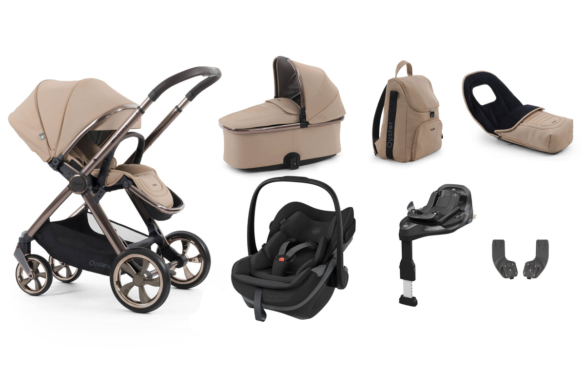 Oyster 4 Luxury Bundle in Fawn Travel Systems 23534-FWN-3 5061058984037