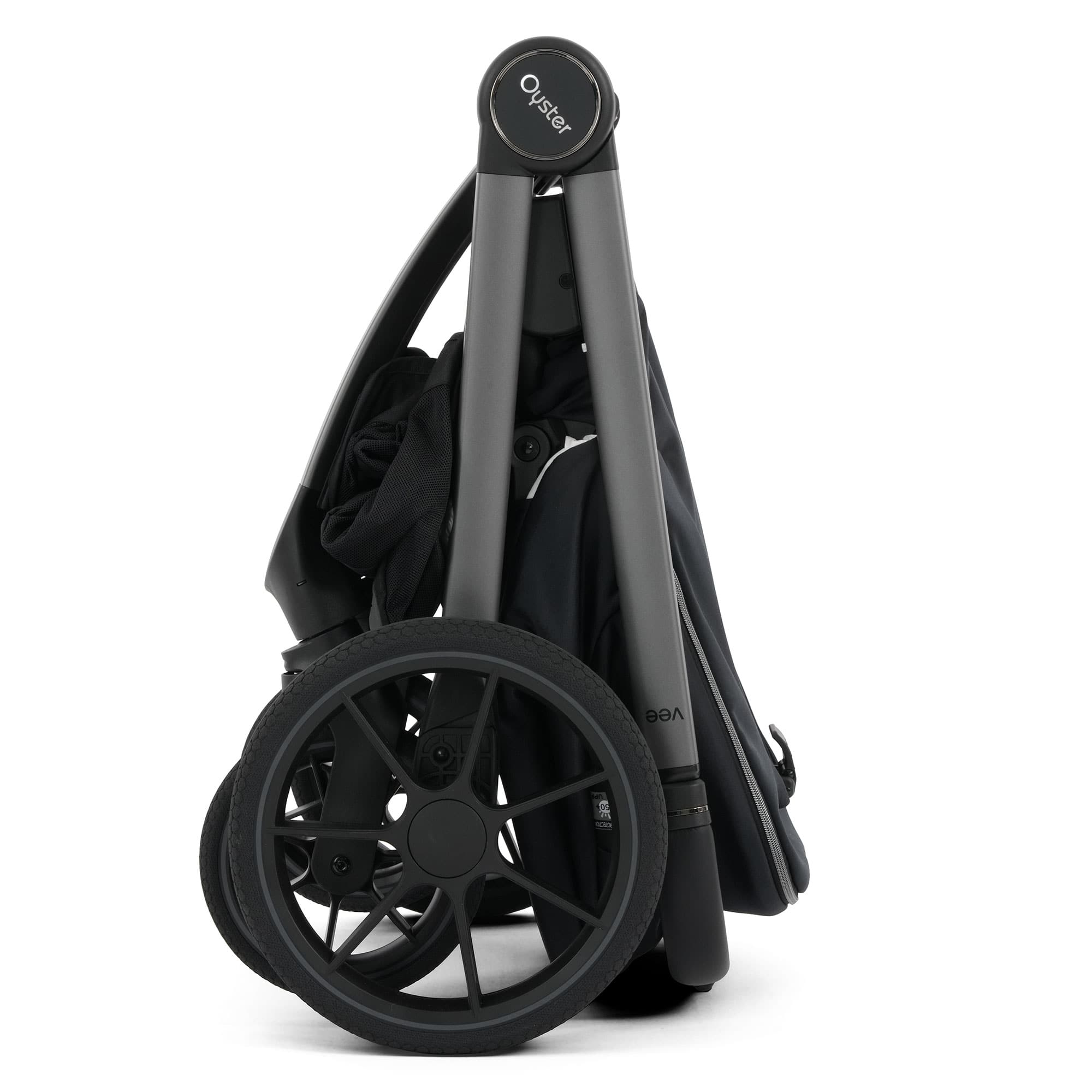 Oyster Vee Travel System Bundle in Liquorice Travel Systems