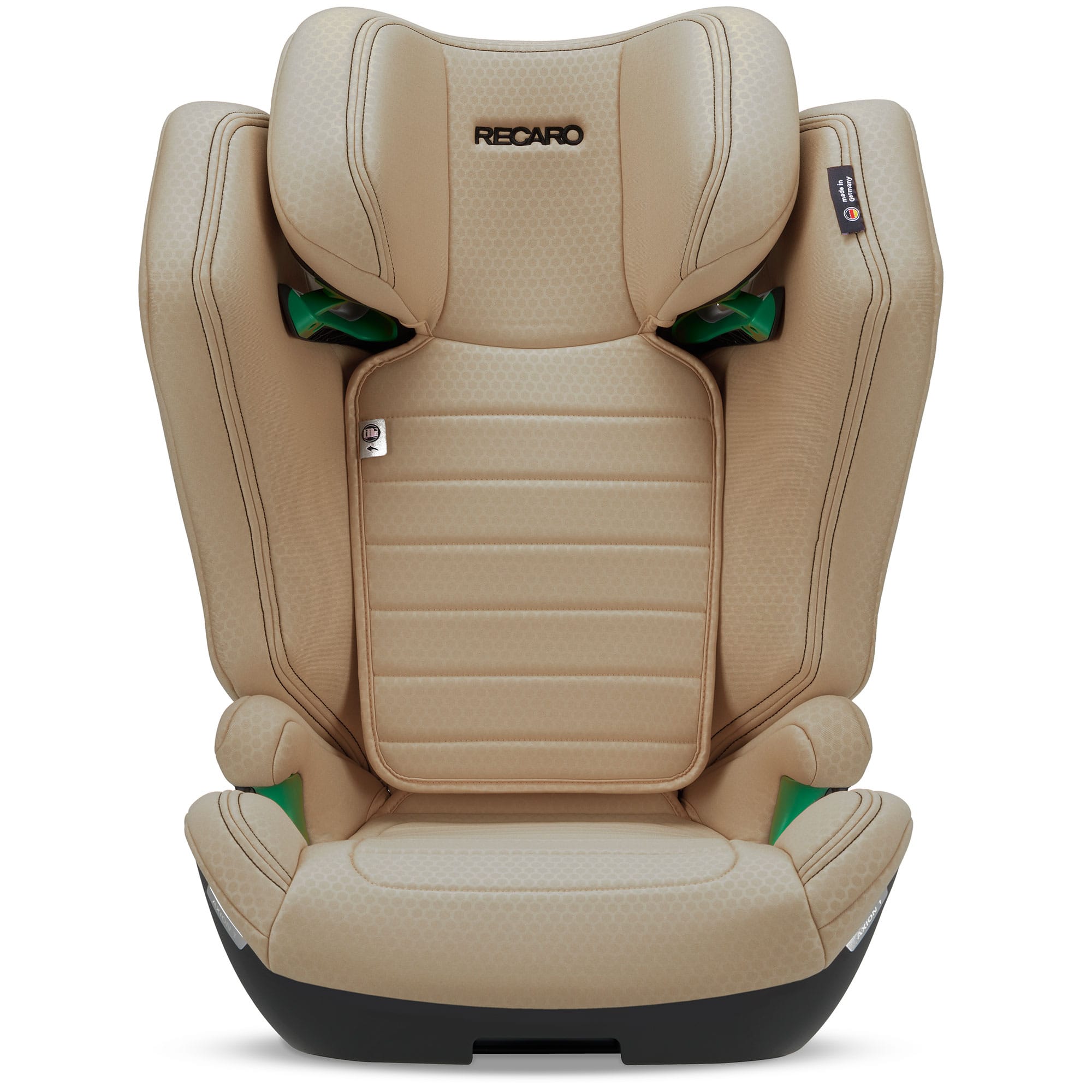 Recaro Axion 1 High Back Booster Seat in Elegant Beige Highback Booster Seats B1101010 4260621468313