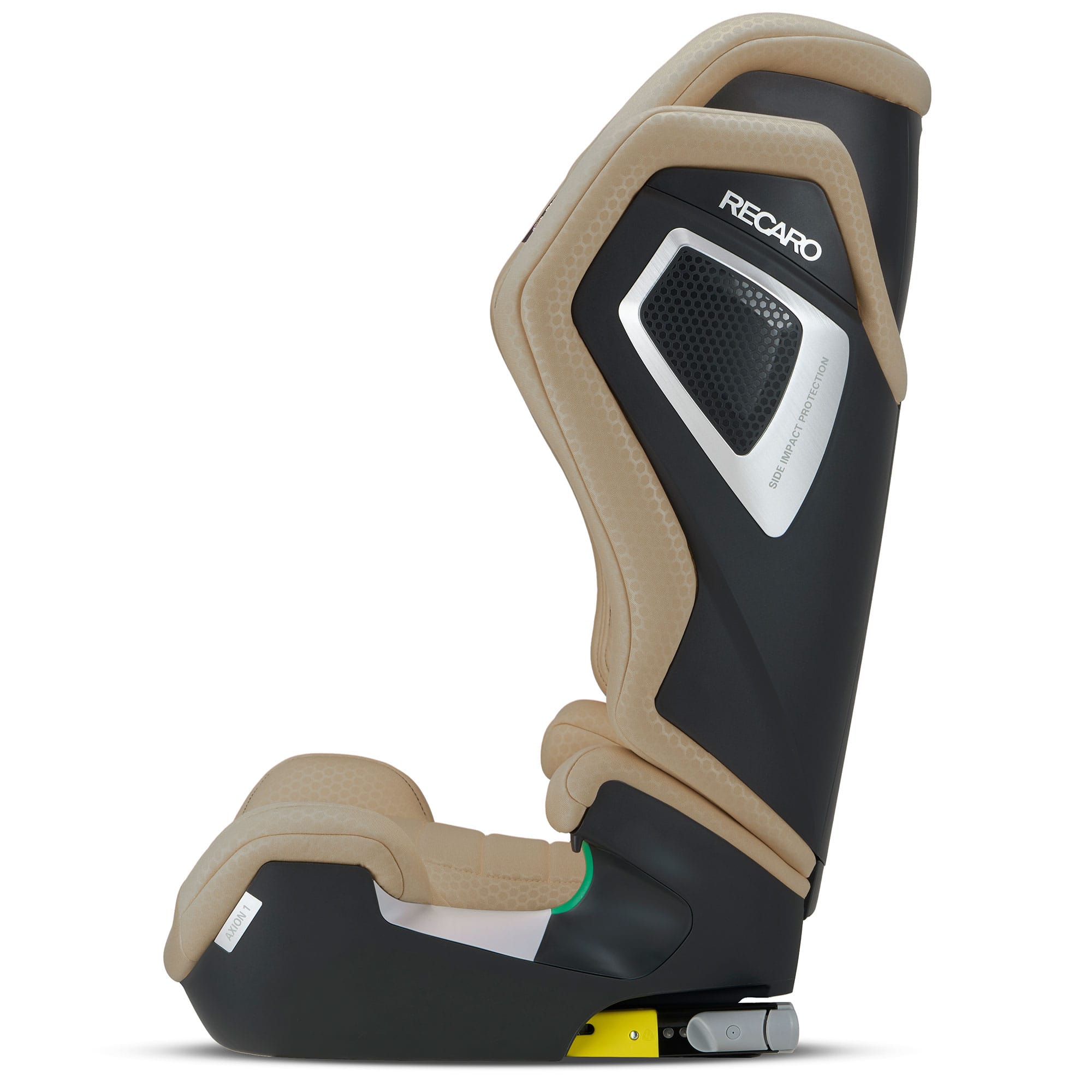 Recaro Axion 1 High Back Booster Seat in Elegant Beige Highback Booster Seats B1101010 4260621468313