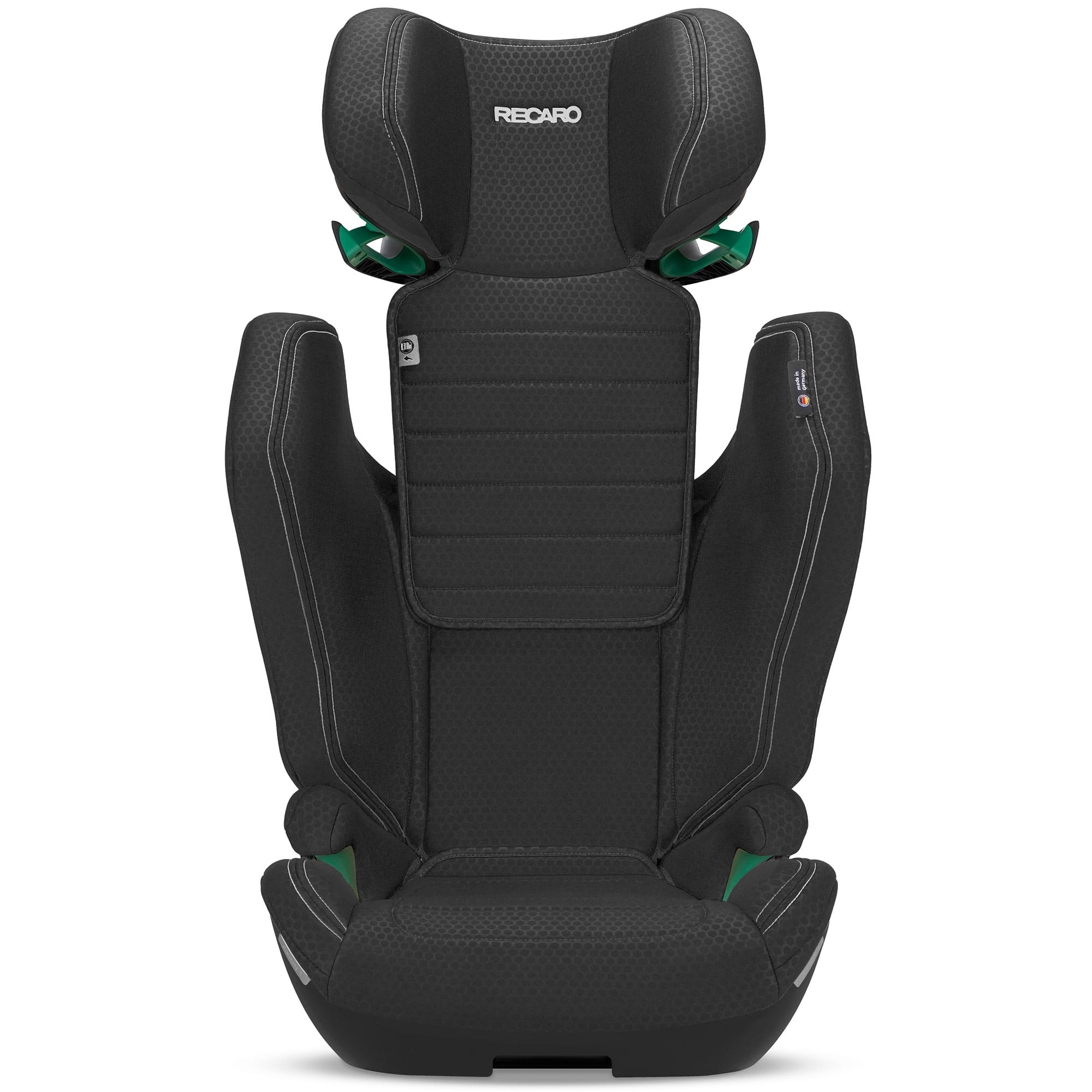 Recaro Axion 1 High Back Booster Seat in Fresh Black Highback Booster Seats B1101001 4260621468221