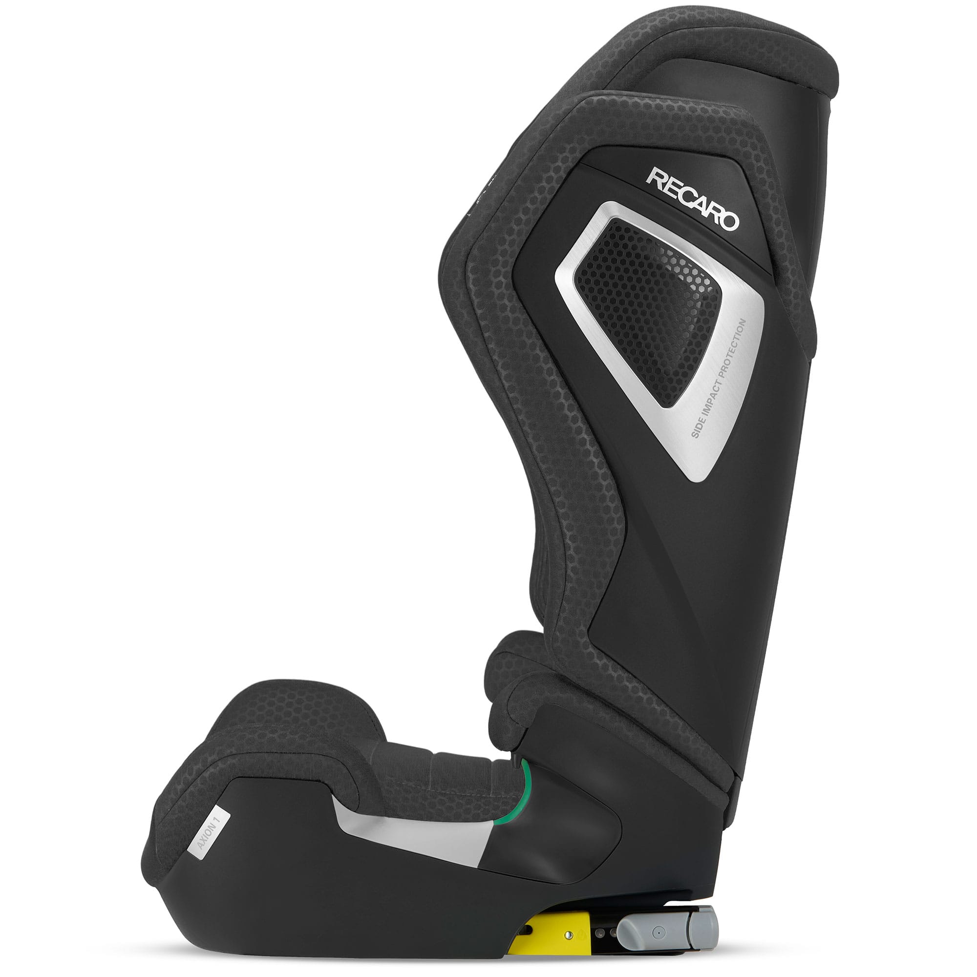 Recaro Axion 1 High Back Booster Seat in Fresh Black Highback Booster Seats B1101001 4260621468221