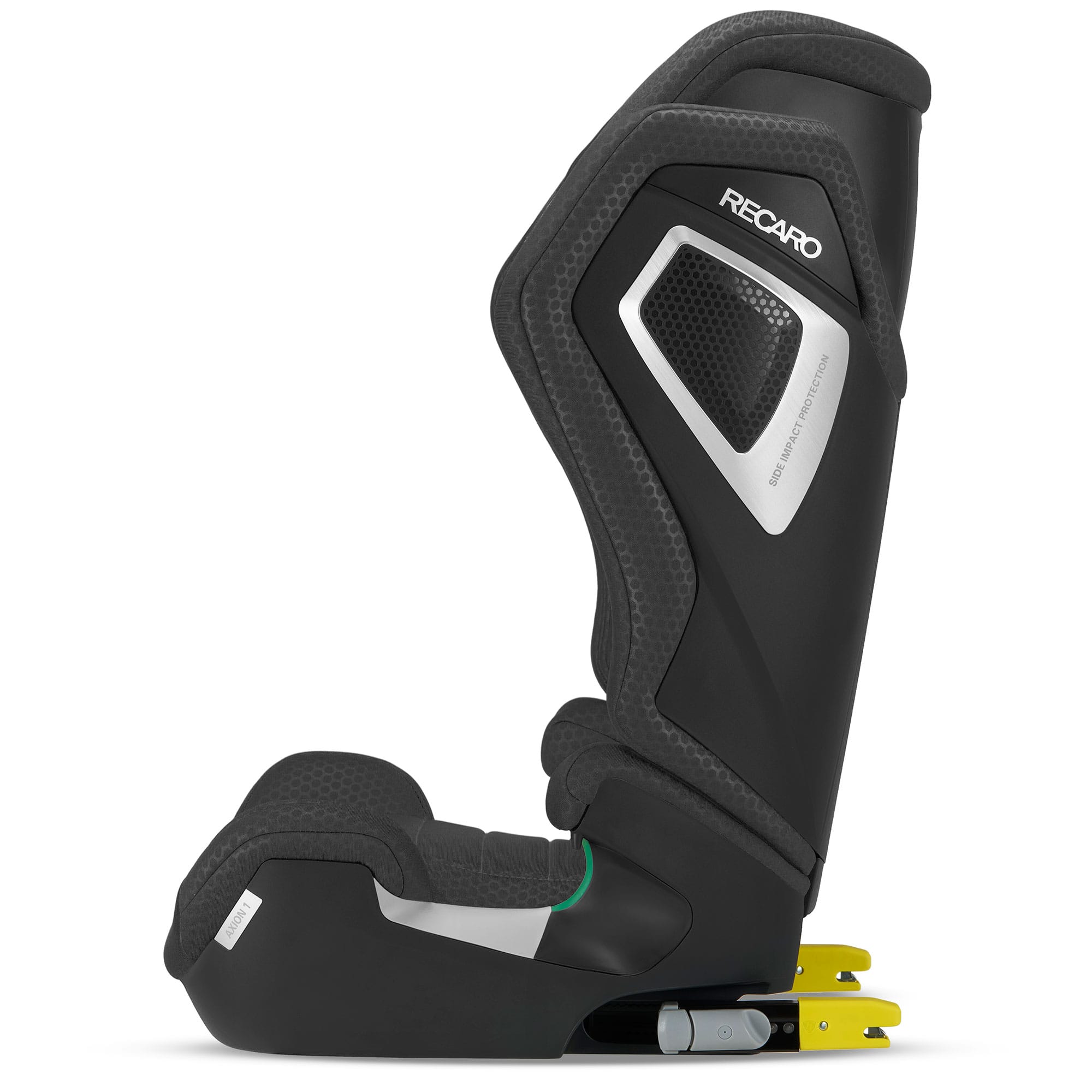 Recaro Axion 1 High Back Booster Seat in Fresh Black Highback Booster Seats B1101001 4260621468221