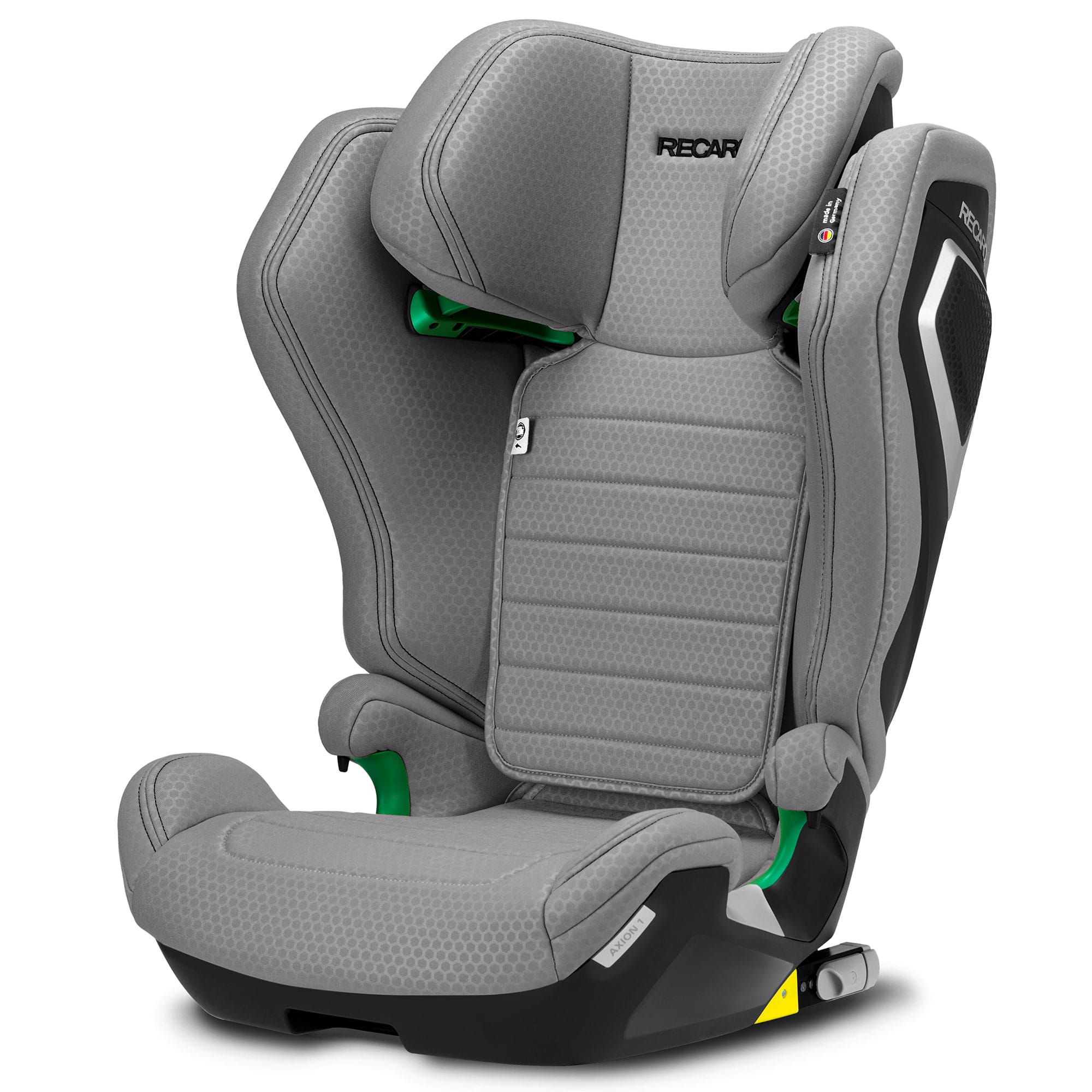 Recaro Axion 1 High Back Booster Seat in Happy Grey Highback Booster Seats B1101002 4260621468238