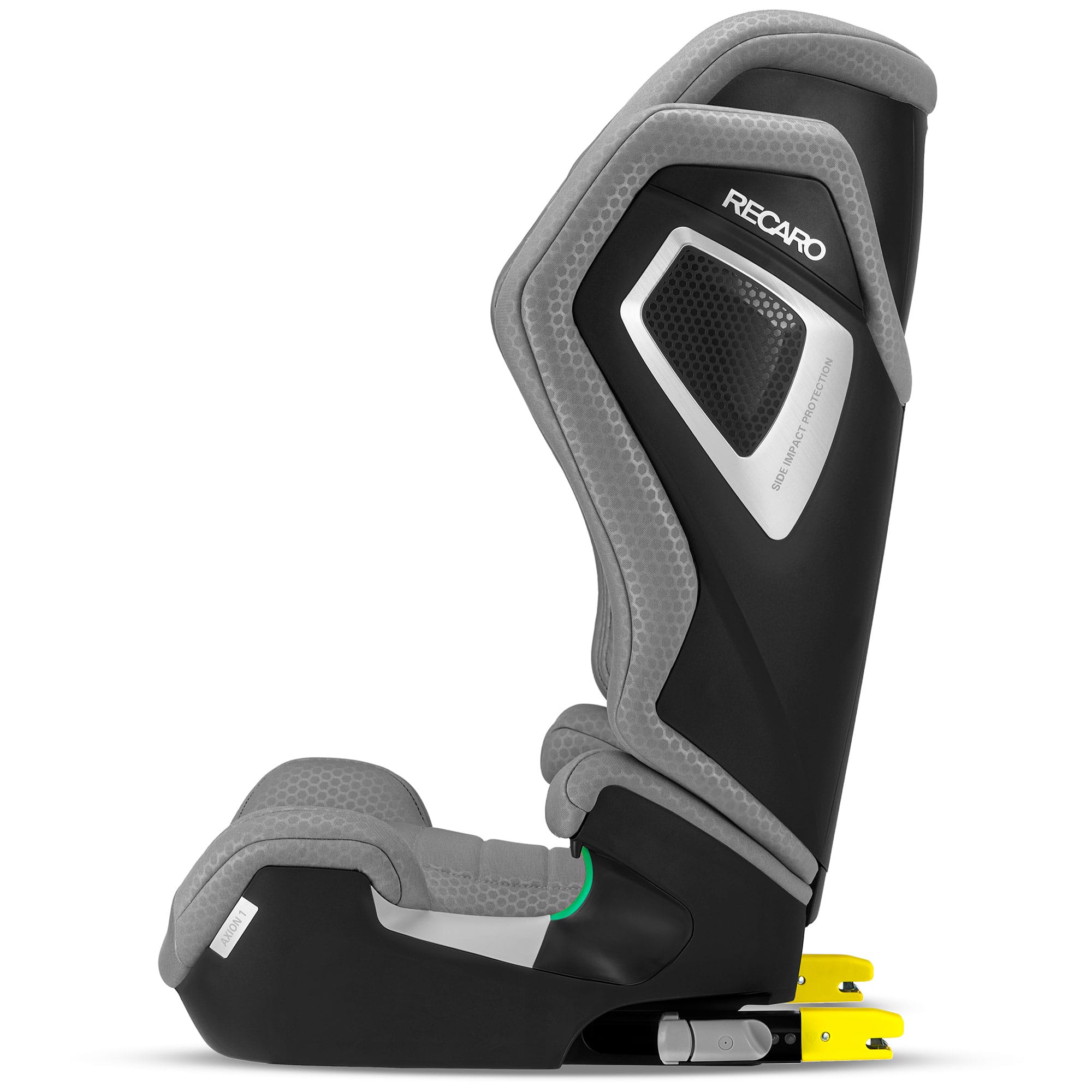 Recaro Axion 1 High Back Booster Seat in Happy Grey Highback Booster Seats B1101002 4260621468238