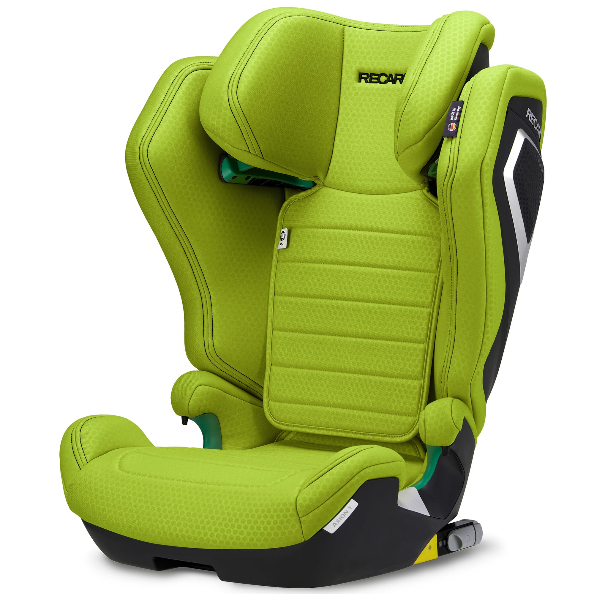 Recaro Axion 1 High Back Booster Seat in Hello Green Highback Booster Seats B1101005 4260621468269