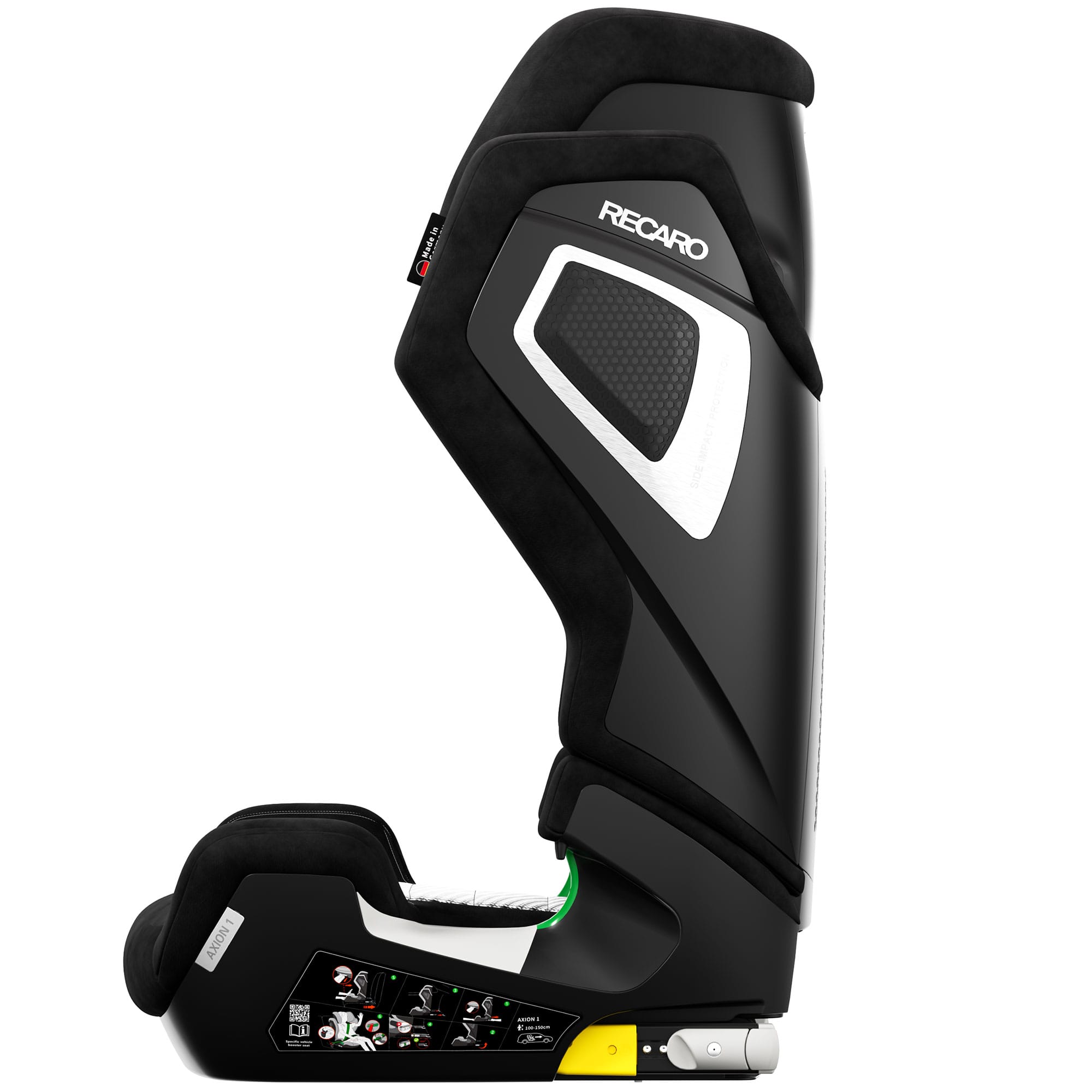 Recaro Axion 1 High Back Booster Seat in Pepita Highback Booster Seats B1101008 4260621468290