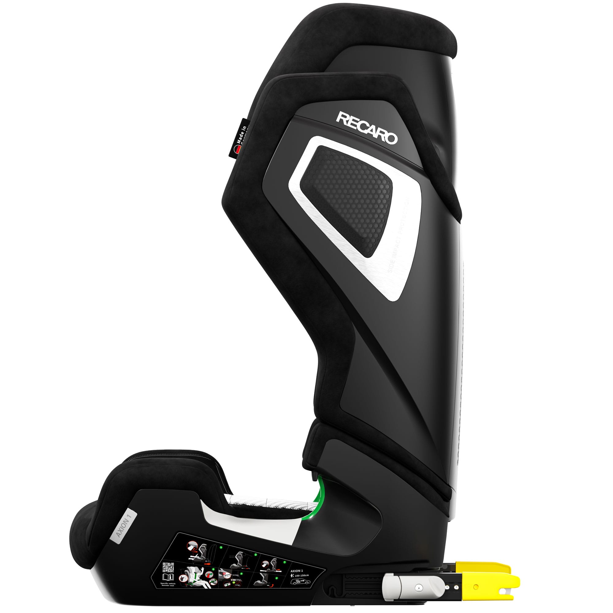 Recaro Axion 1 High Back Booster Seat in Pepita Highback Booster Seats B1101008 4260621468290