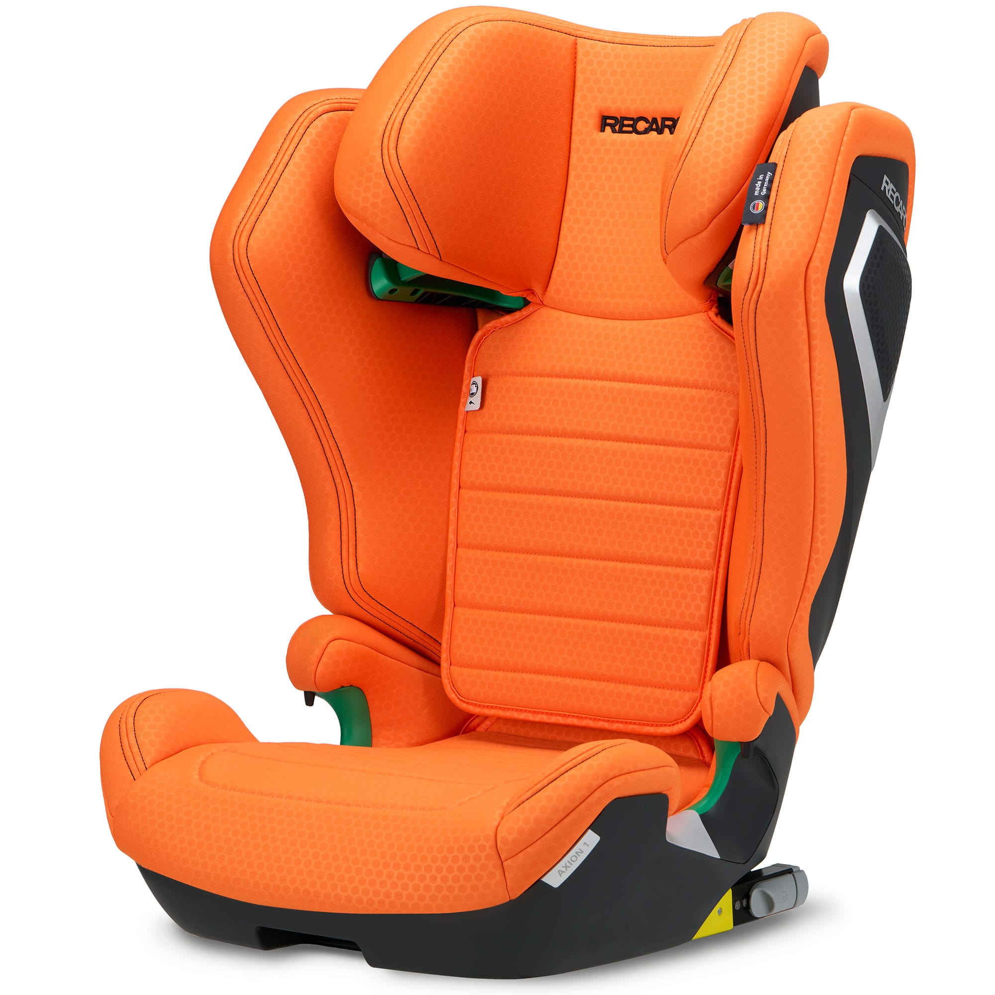 Recaro Axion 1 High Back Booster Seat in Vibrant Orange Highback Booster Seats B1101003 4260621468245