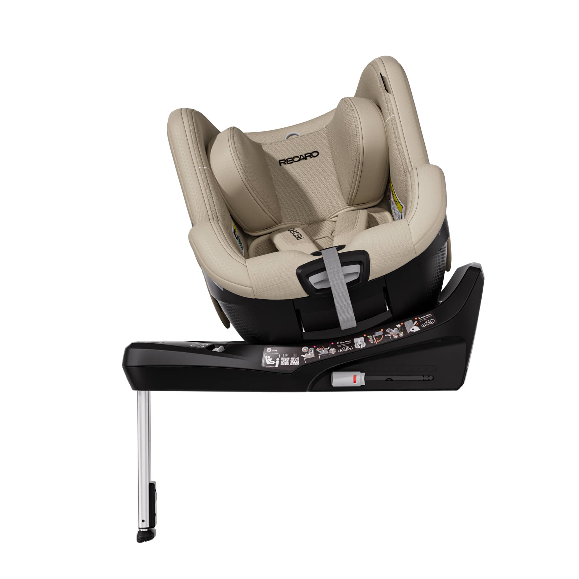 Recaro Toron 1 Kid in Elegant Beige Toddler Car Seats B1106009 4260621461833