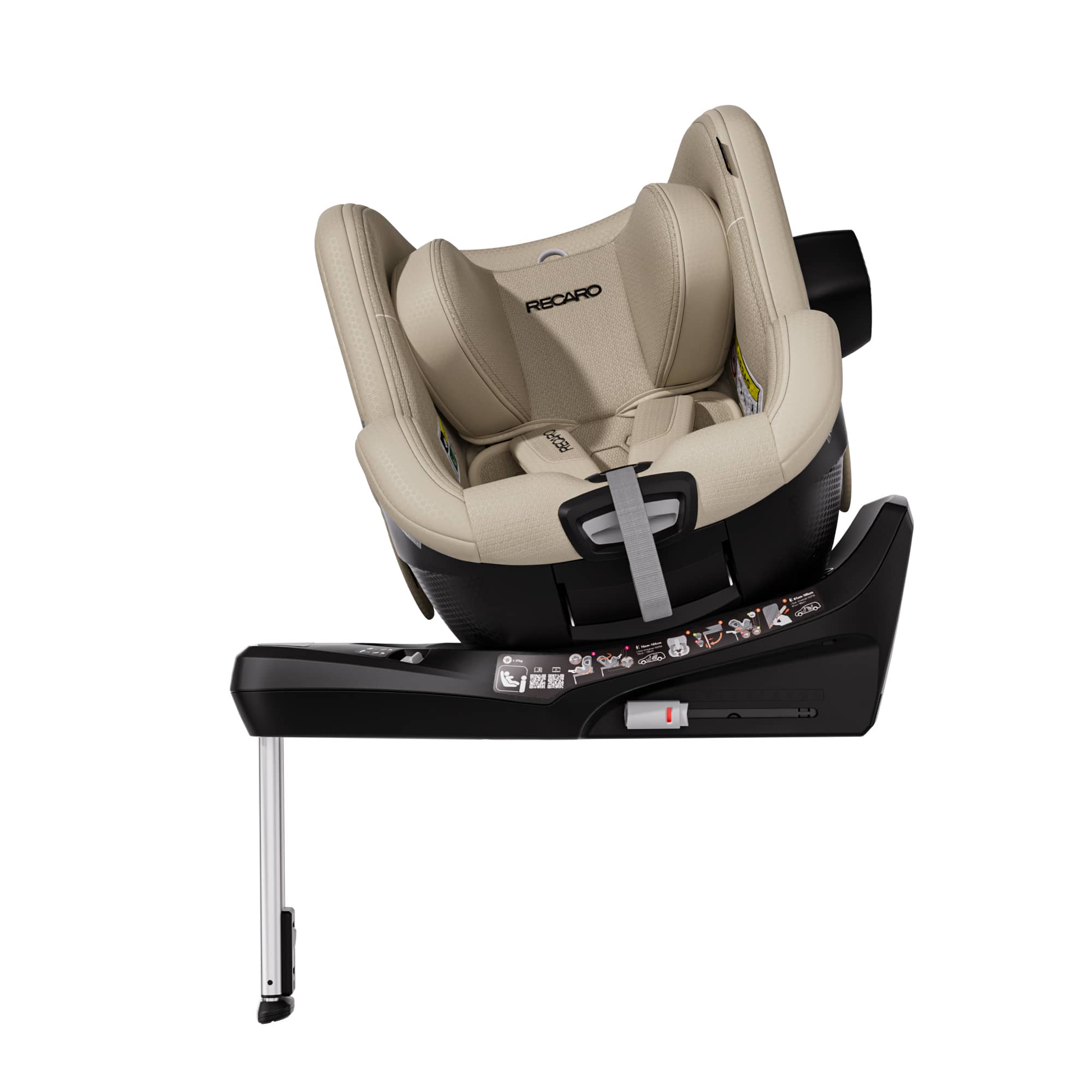 Recaro Toron 1 Kid in Elegant Beige Toddler Car Seats B1106009 4260621461833