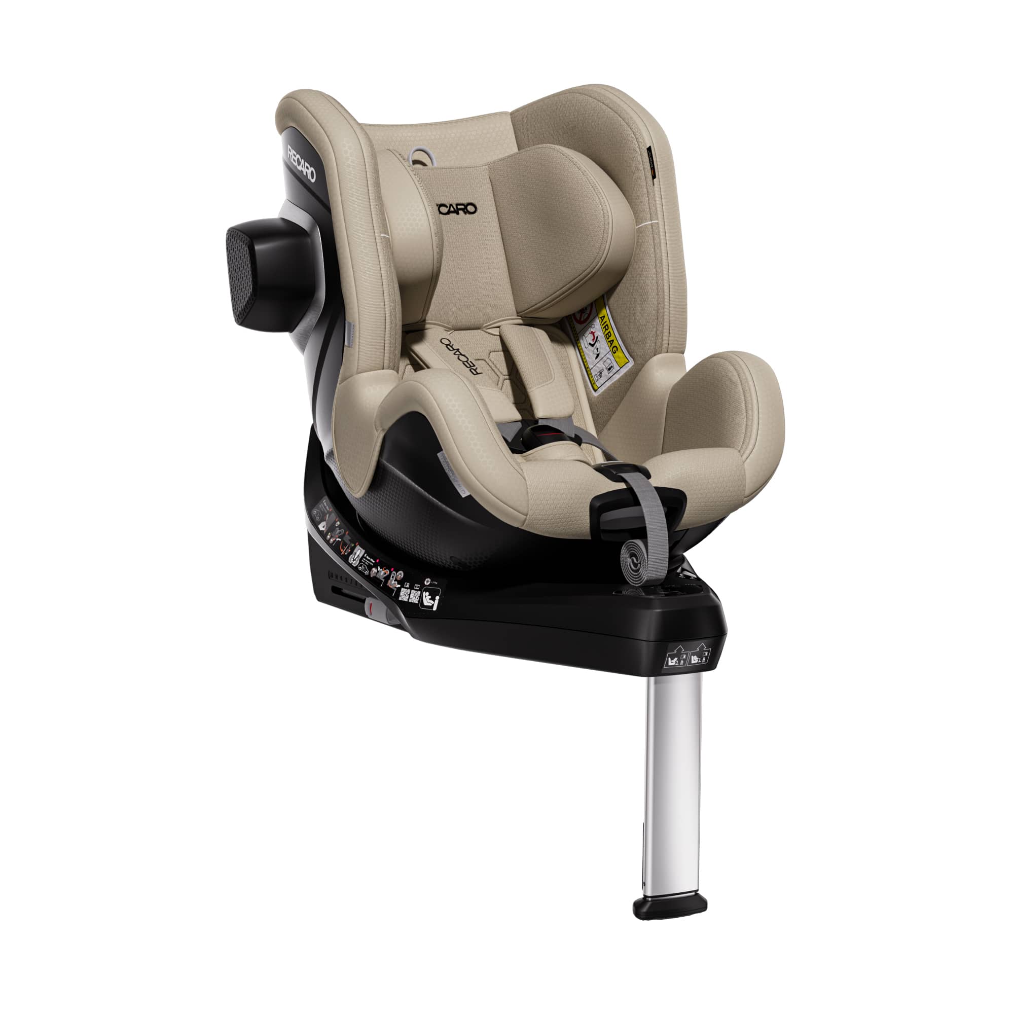 Recaro Toron 1 Kid in Elegant Beige Toddler Car Seats B1106009 4260621461833
