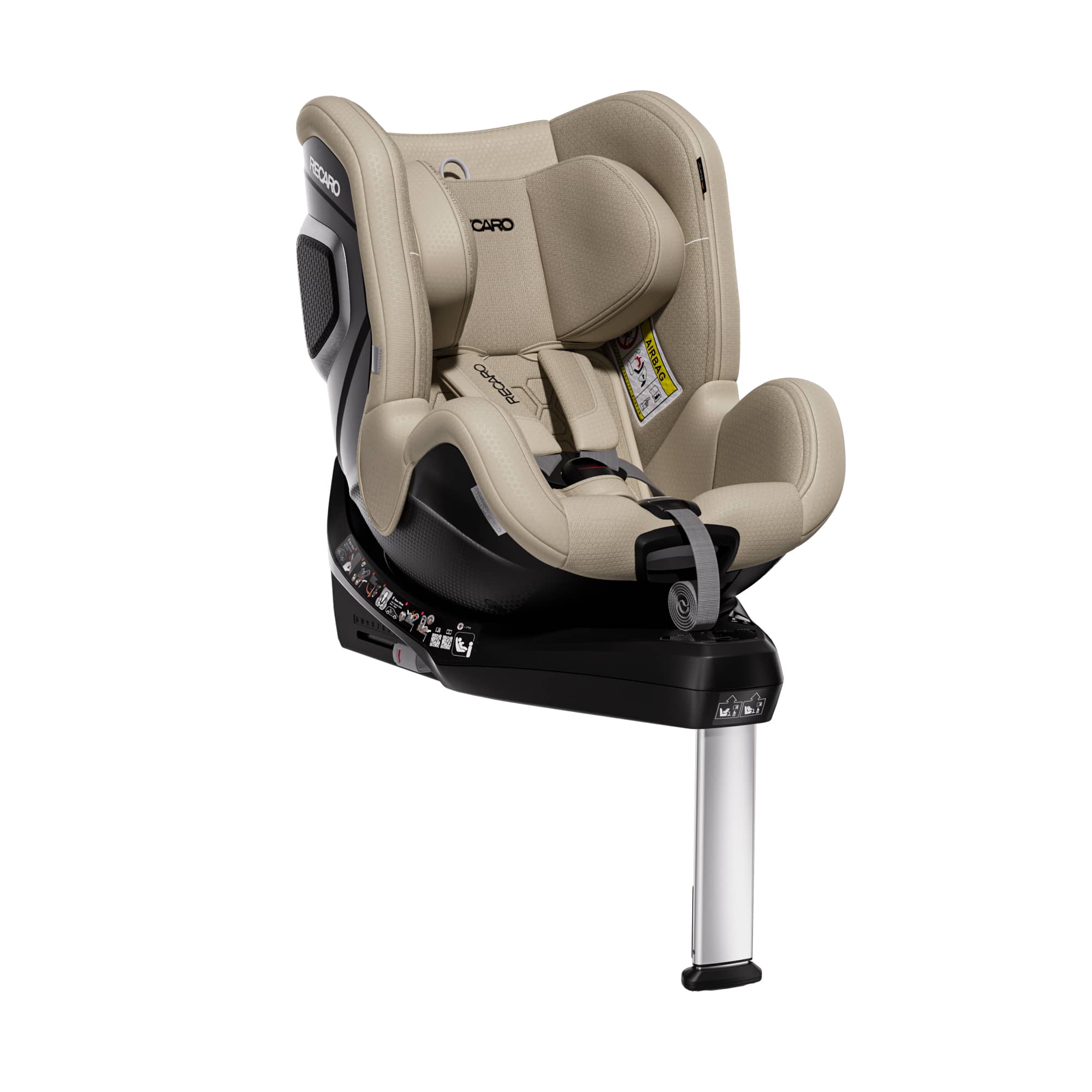 Recaro Toron 1 Kid in Elegant Beige Toddler Car Seats B1106009 4260621461833