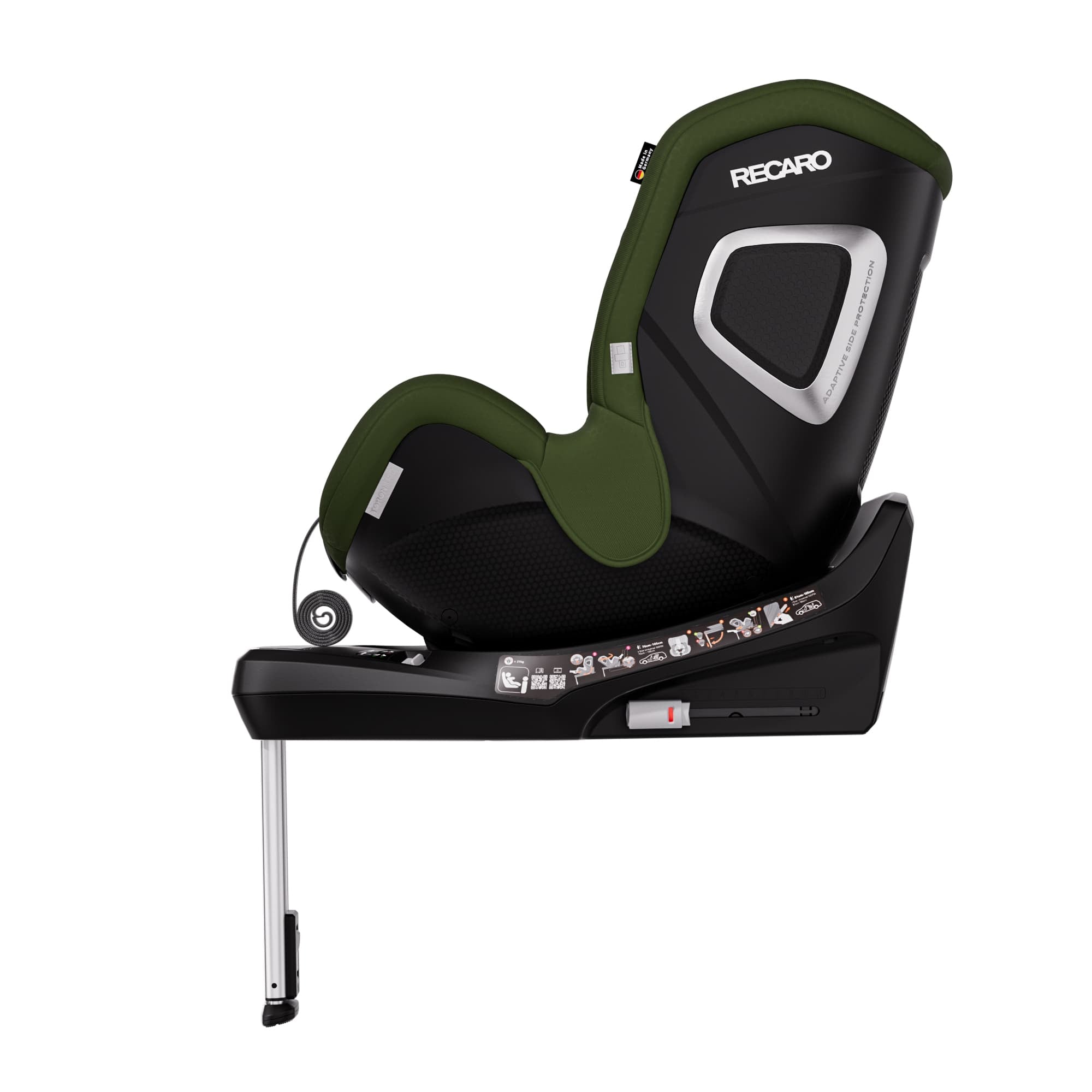 Recaro Toron 1 Kid in Epic Green Toddler Car Seats B1106007 4260621461819