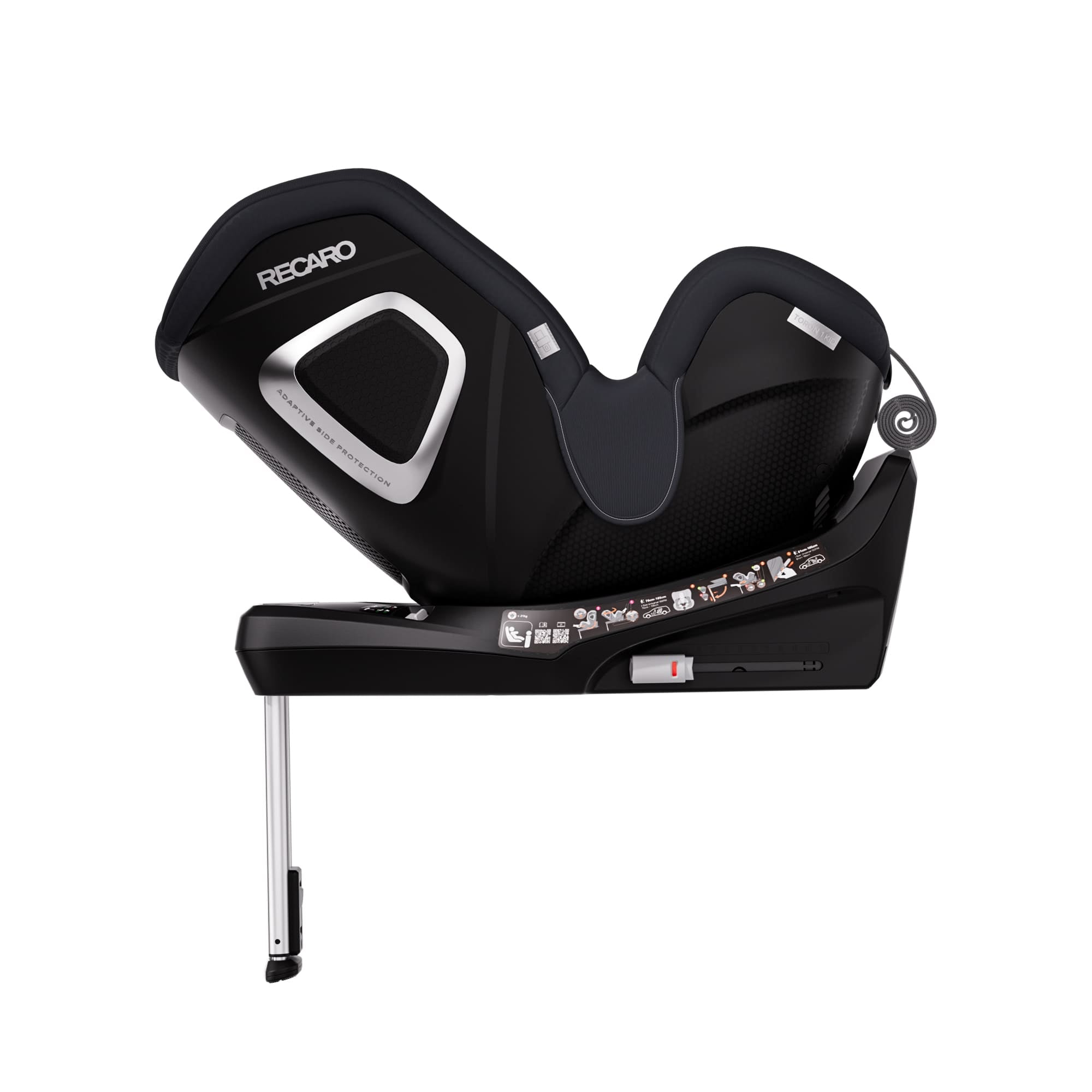 Recaro Toron 1 Kid in Fresh Black Toddler Car Seats B1106001 4260621461758