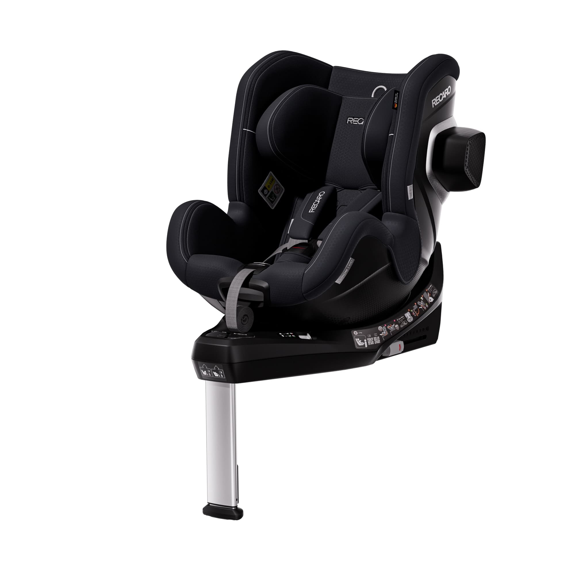 Recaro Toron 1 Kid in Fresh Black Toddler Car Seats B1106001 4260621461758