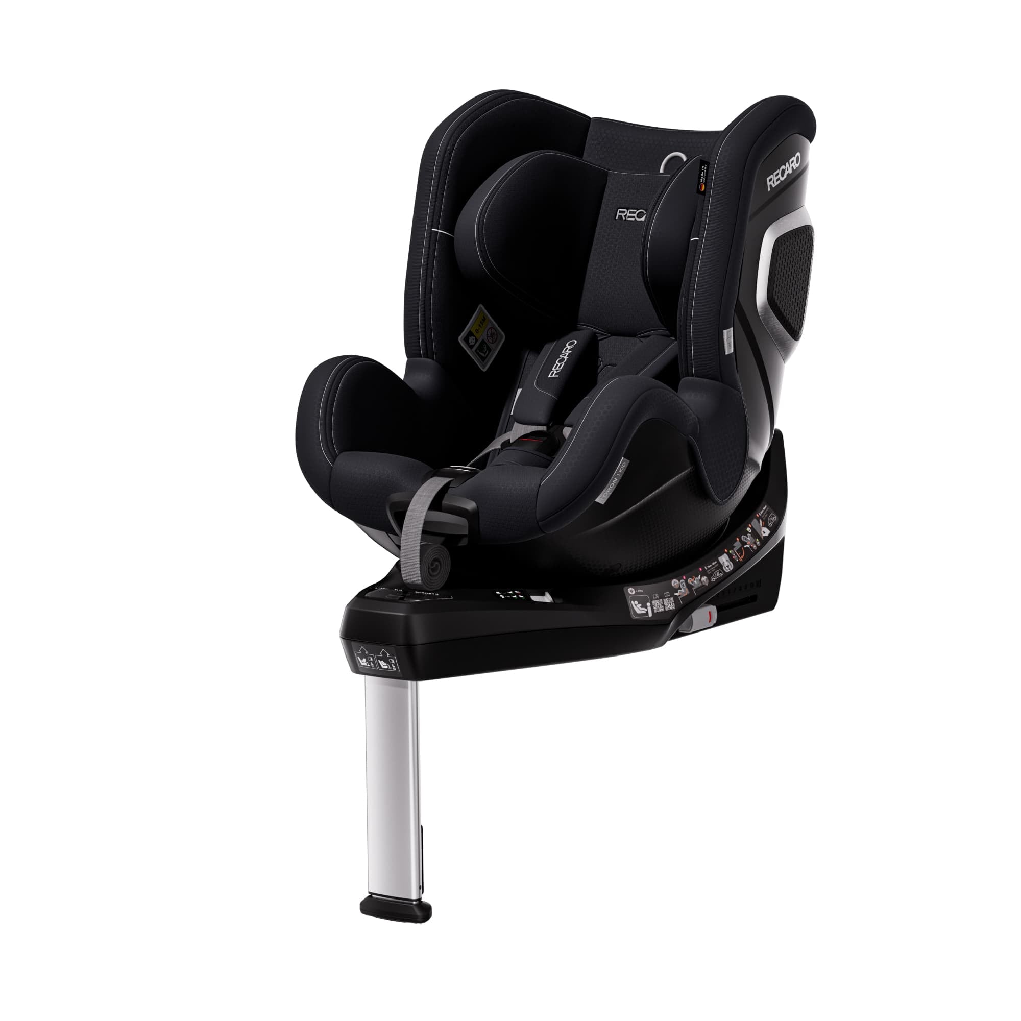 Recaro Toron 1 Kid in Fresh Black Toddler Car Seats B1106001 4260621461758