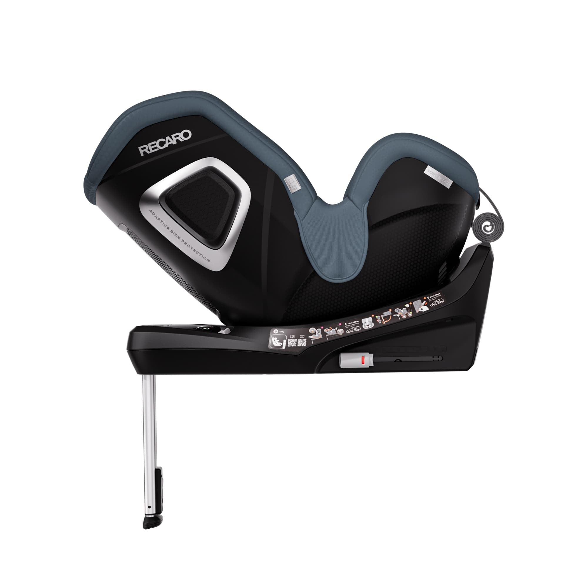 Recaro Toron 1 Kid in Gallant Grey Toddler Car Seats B1106008 4260621461826