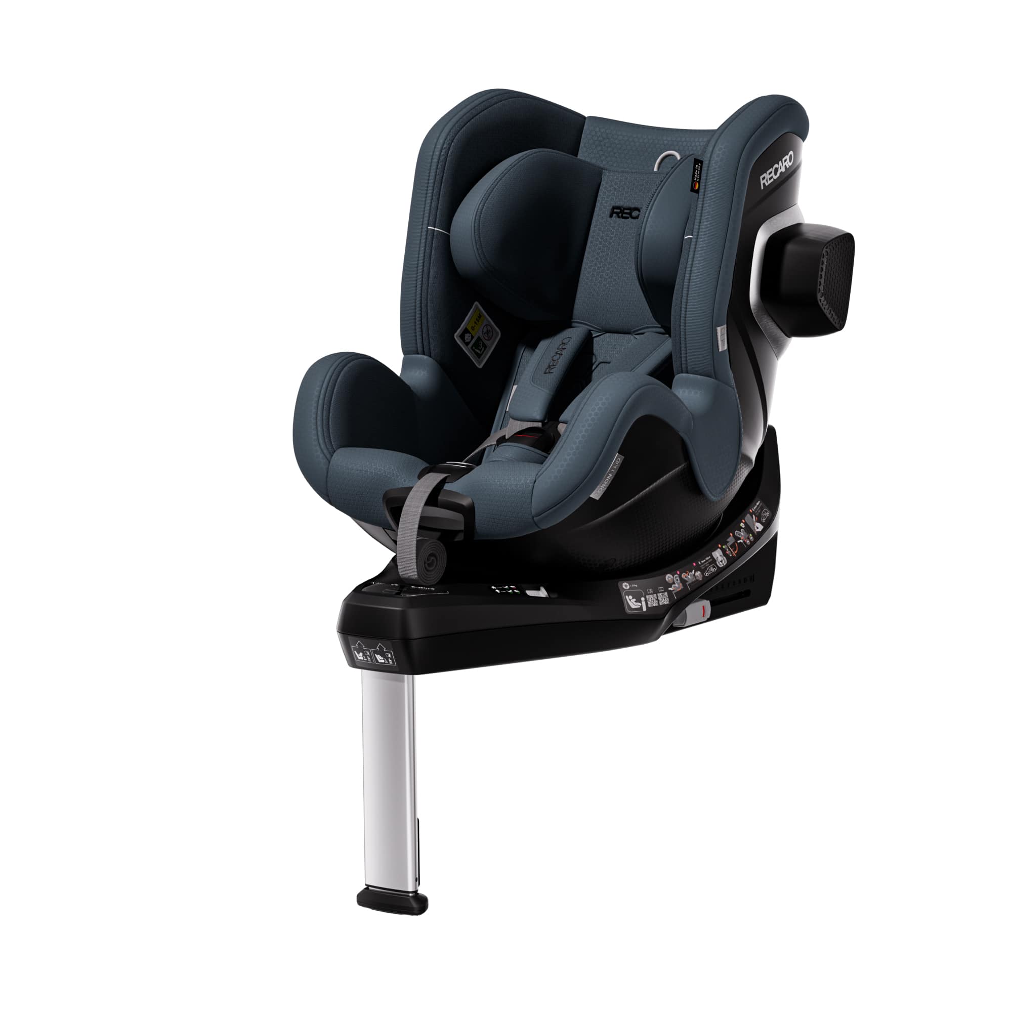 Recaro Toron 1 Kid in Gallant Grey Toddler Car Seats B1106008 4260621461826