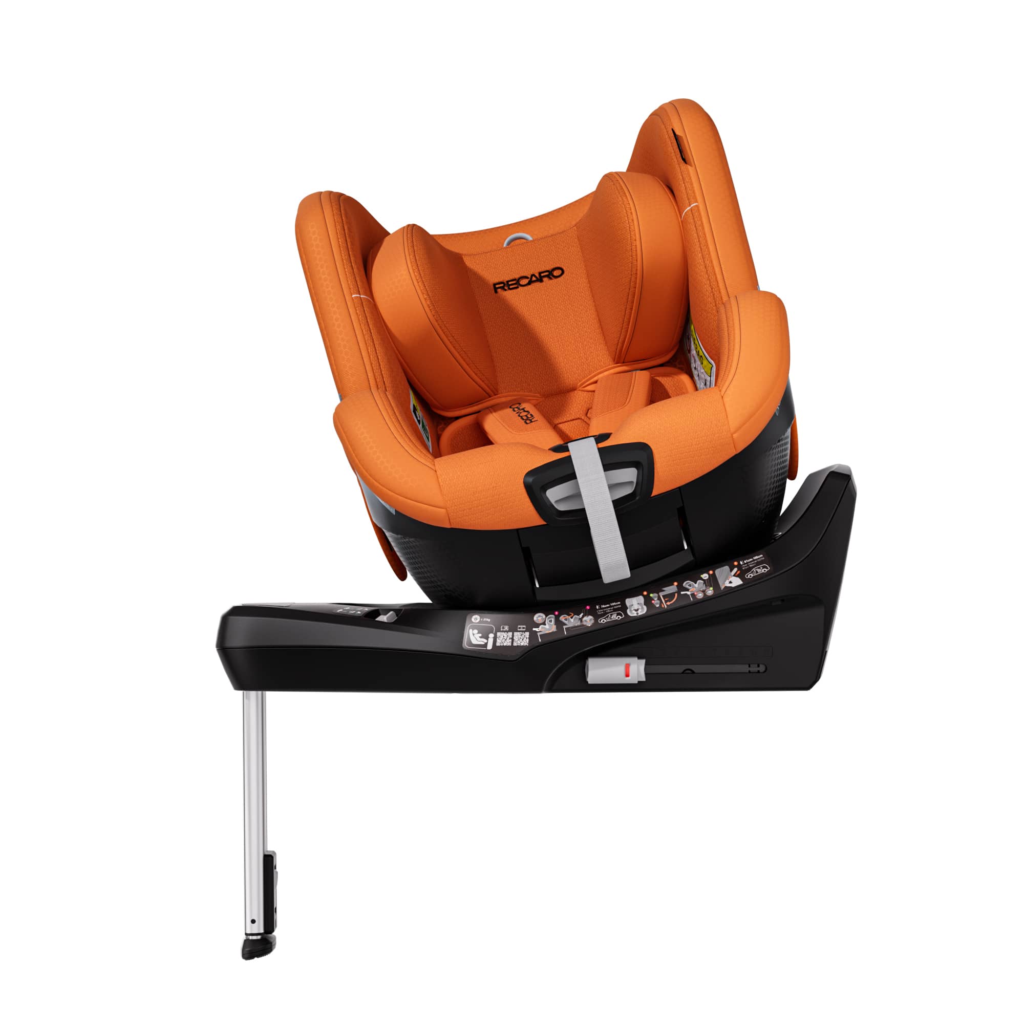 Recaro Toron 1 Kid in Vibrant Orange Toddler Car Seats B1106003 4260621461772