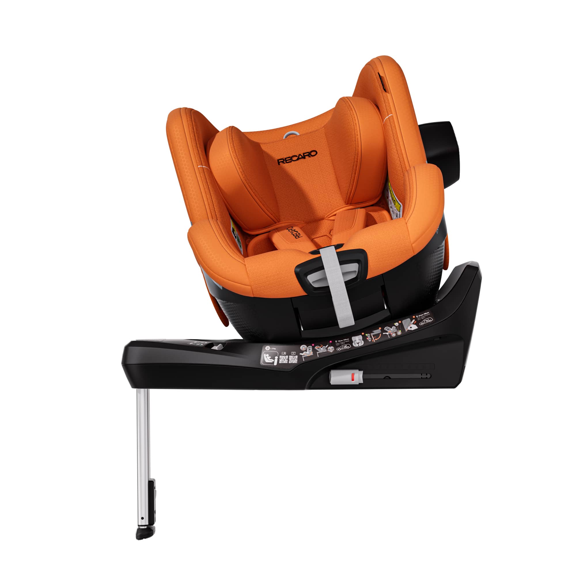 Recaro Toron 1 Kid in Vibrant Orange Toddler Car Seats B1106003 4260621461772