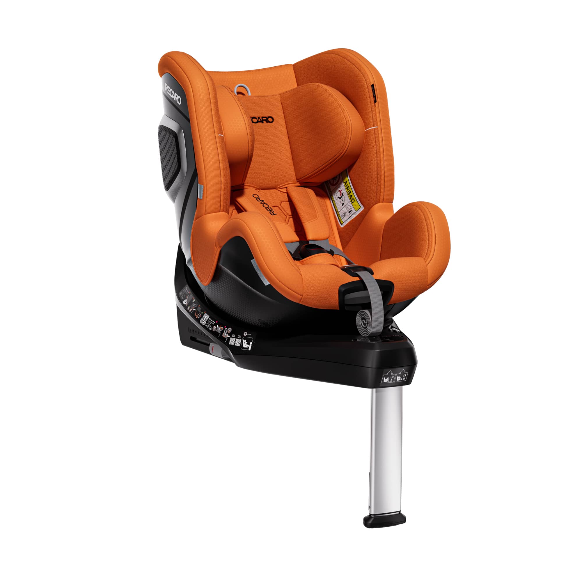 Recaro Toron 1 Kid in Vibrant Orange Toddler Car Seats B1106003 4260621461772