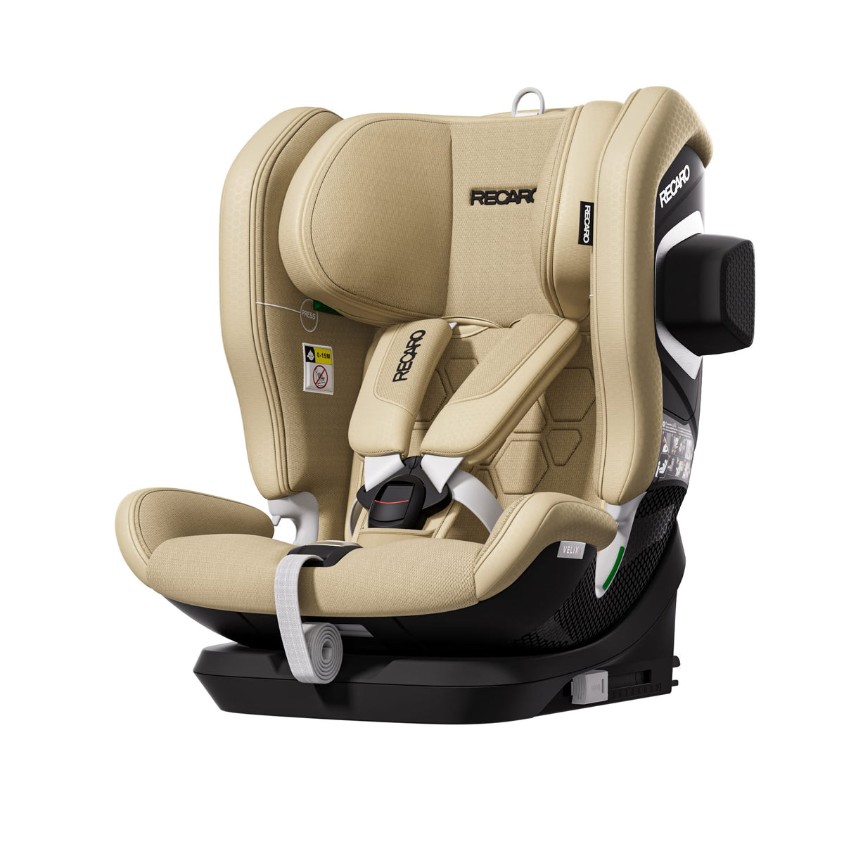 Recaro Velix 1 in Elegant Beige Toddler Car Seats B1104029 4260621461642