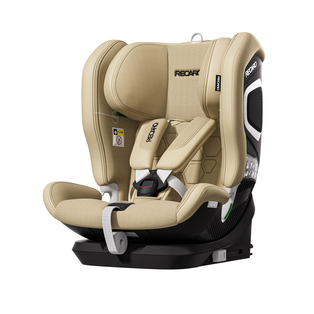 Recaro Velix 1 in Elegant Beige Toddler Car Seats B1104029 4260621461642