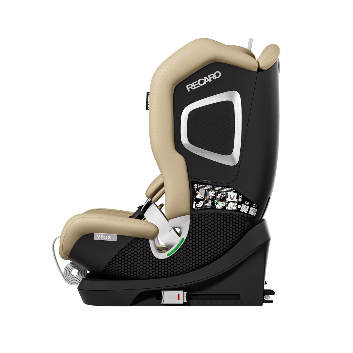 Recaro Velix 1 in Elegant Beige Toddler Car Seats B1104029 4260621461642