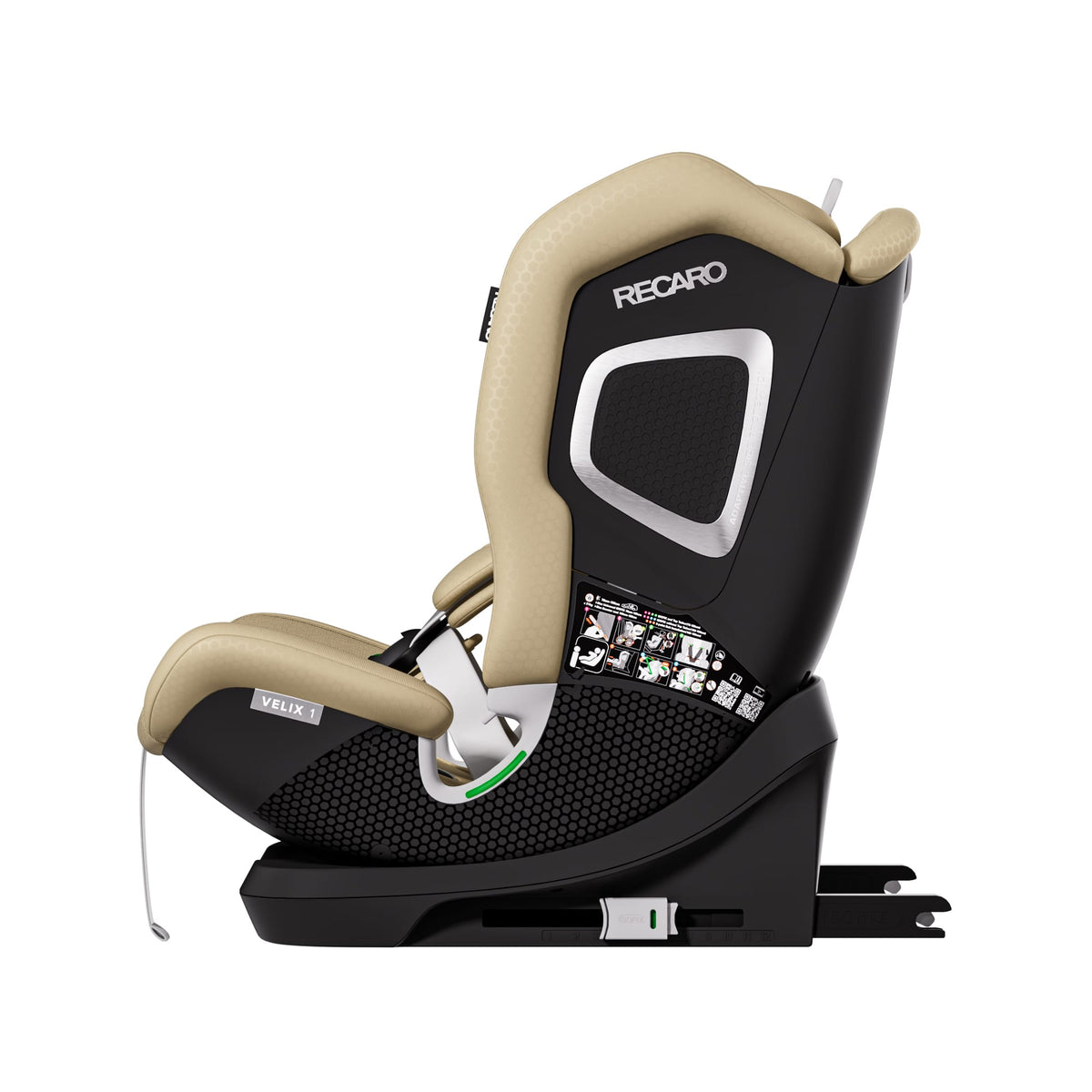 Recaro Velix 1 in Elegant Beige Toddler Car Seats B1104029 4260621461642