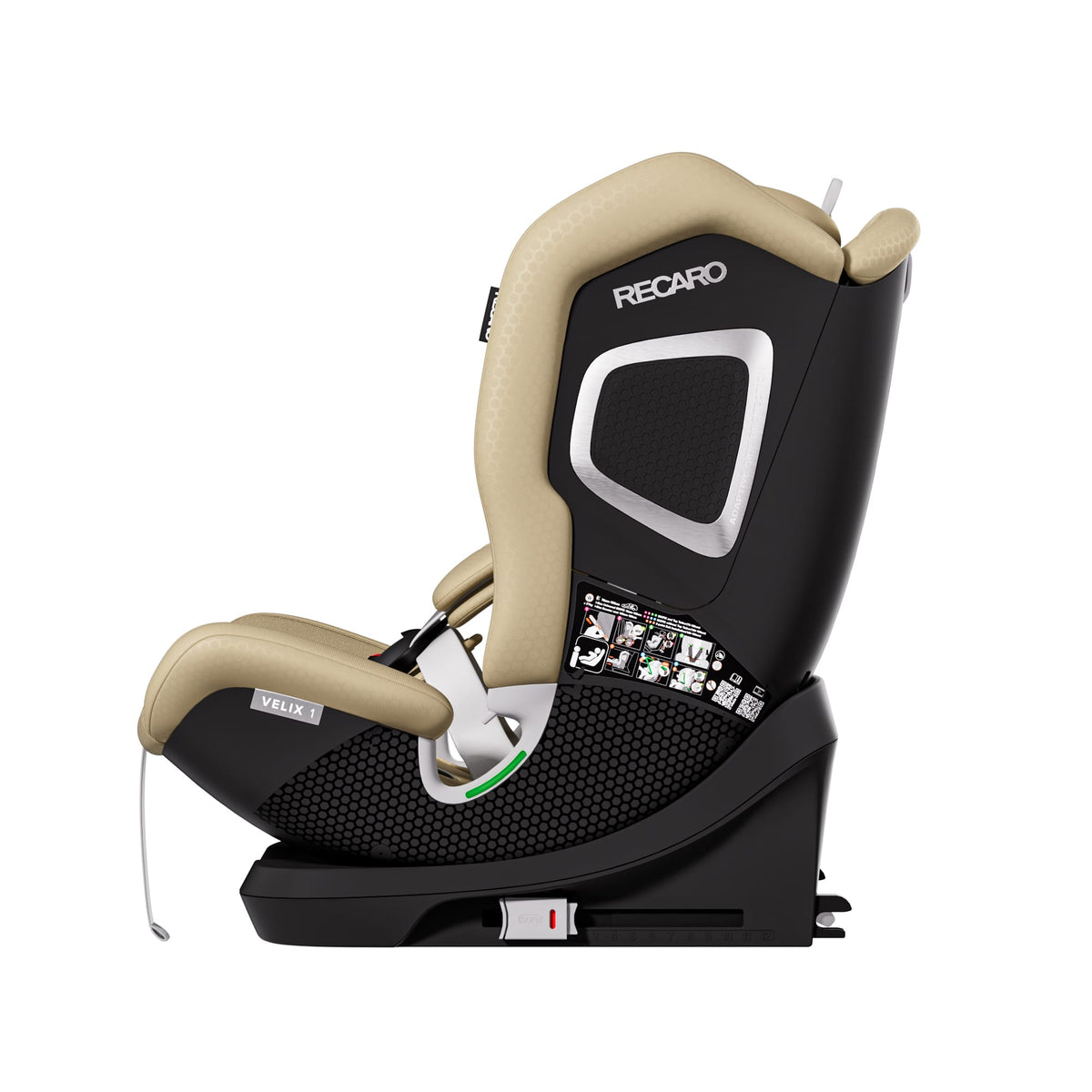 Recaro Velix 1 in Elegant Beige Toddler Car Seats B1104029 4260621461642