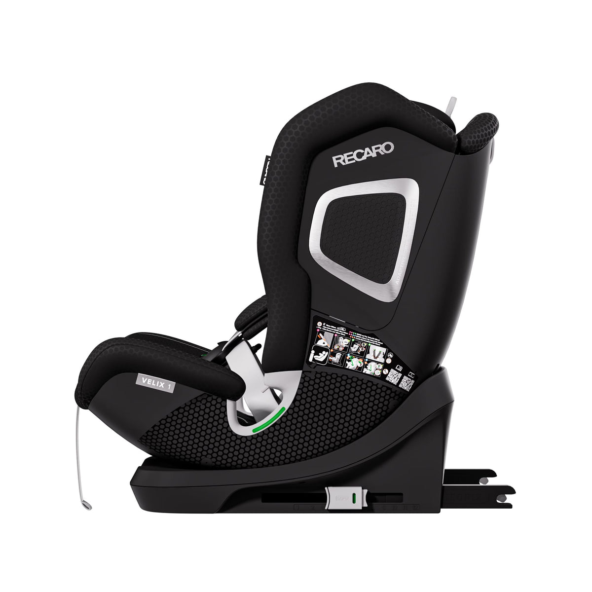 Recaro Velix 1 in Fresh Black Toddler Car Seats B1104021 4260621461567