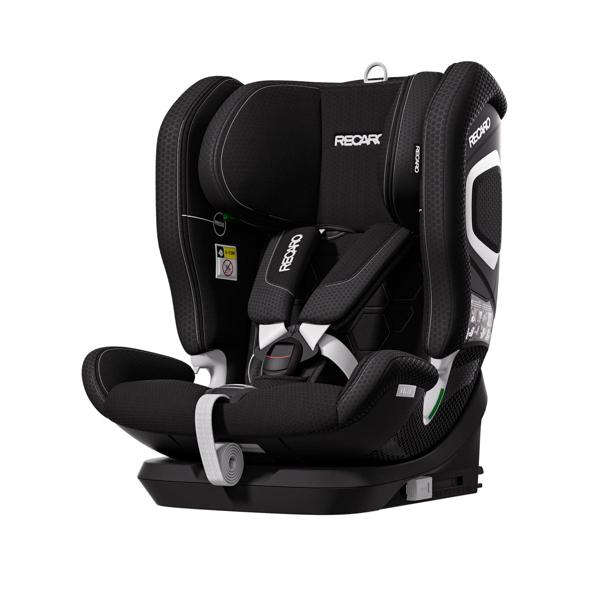 Recaro Velix 1 in Fresh Black Toddler Car Seats B1104021 4260621461567