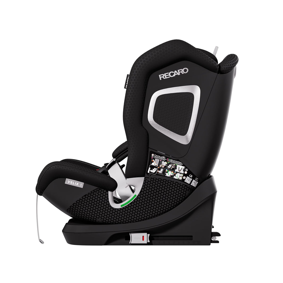 Recaro Velix 1 in Fresh Black Toddler Car Seats B1104021 4260621461567