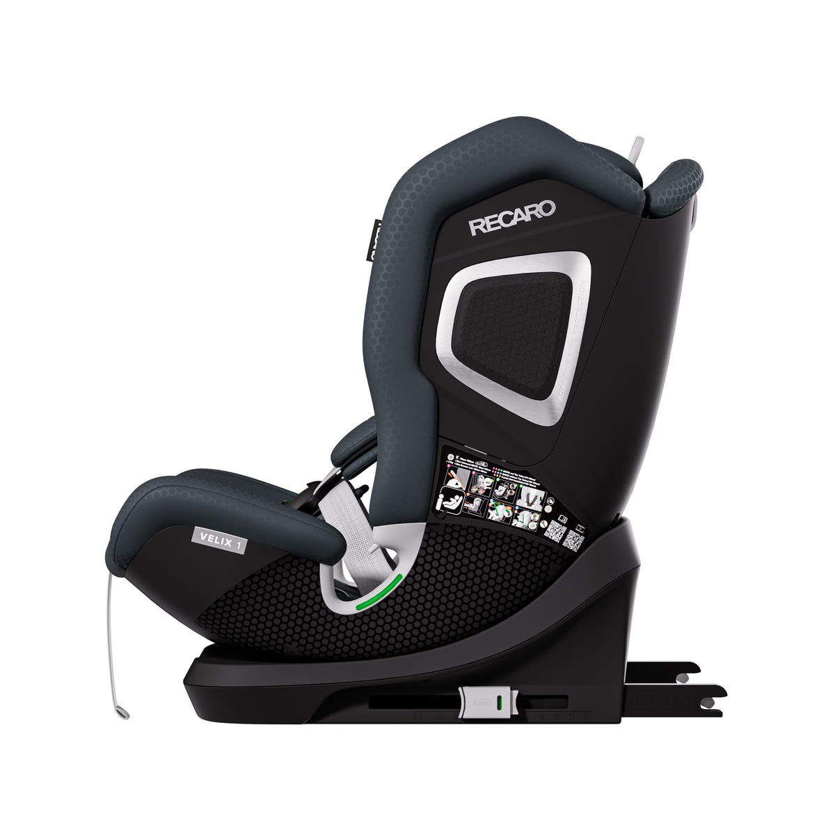 Recaro Velix 1 in Gallant Grey Toddler Car Seats B1104028 4260621461635