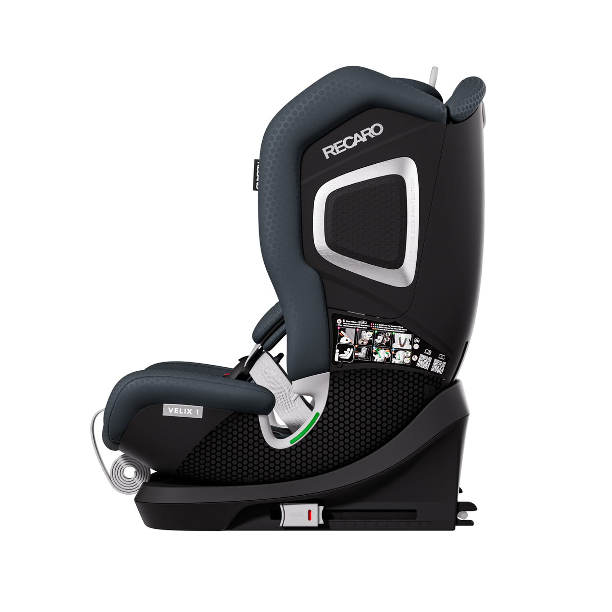 Recaro Velix 1 in Gallant Grey Toddler Car Seats B1104028 4260621461635
