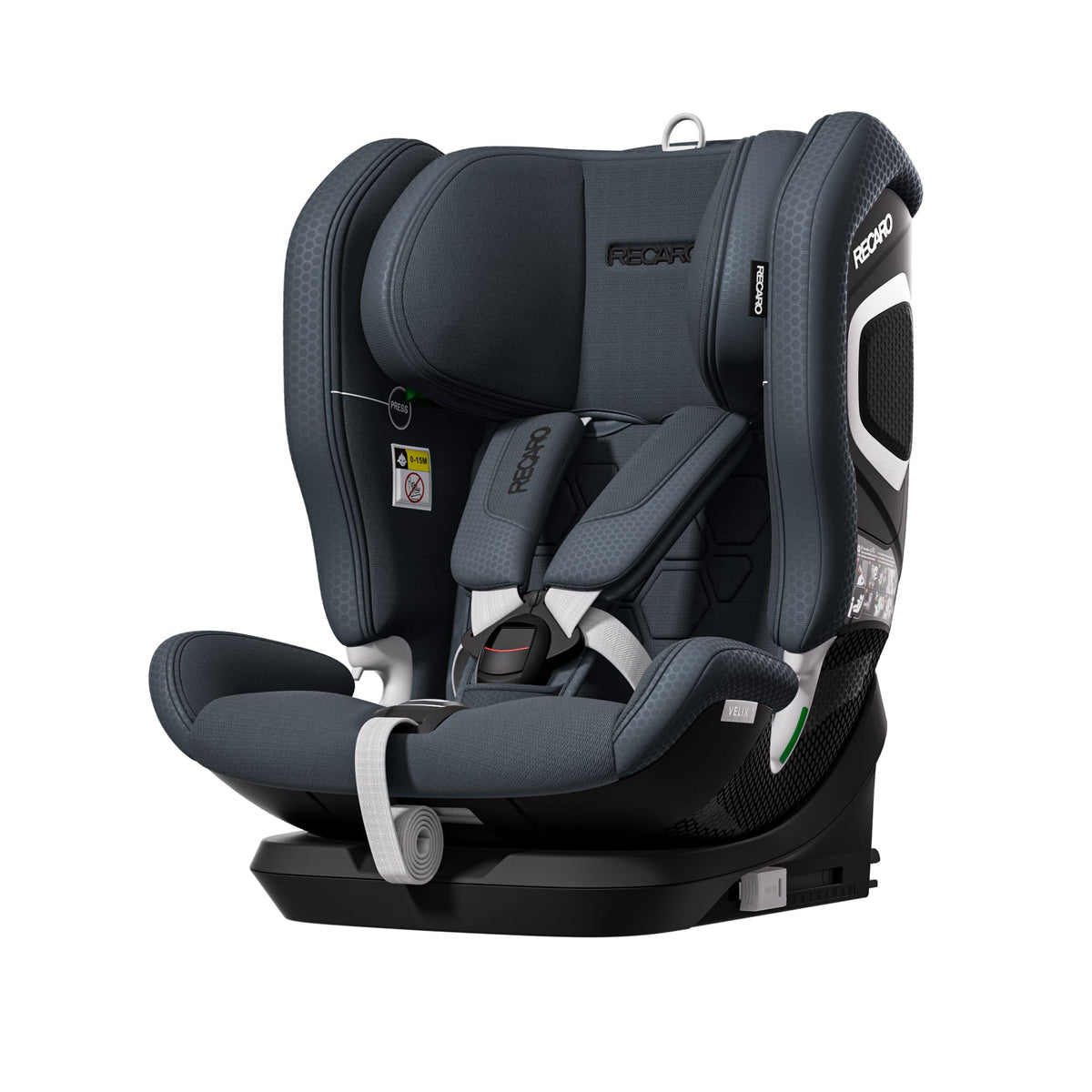 Recaro Velix 1 in Gallant Grey Toddler Car Seats B1104028 4260621461635