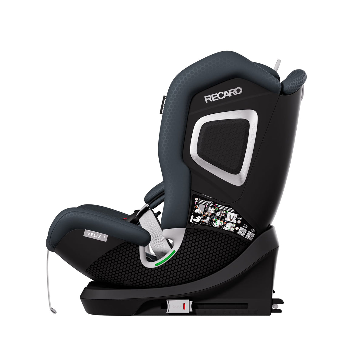 Recaro Velix 1 in Gallant Grey Toddler Car Seats B1104028 4260621461635