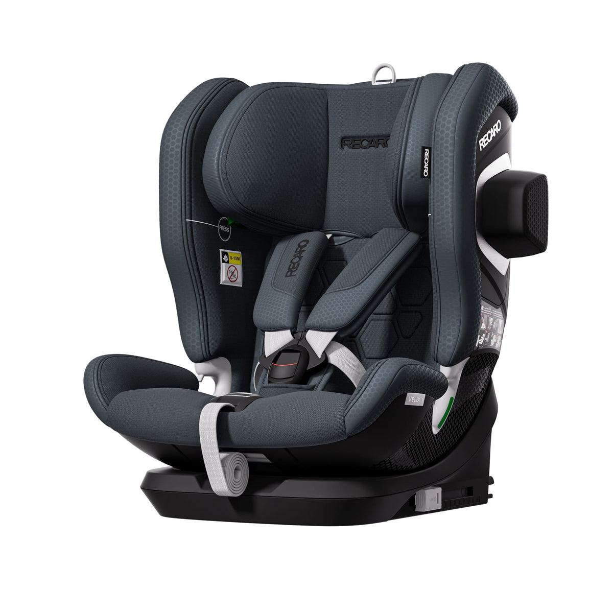 Recaro Velix 1 in Gallant Grey Toddler Car Seats B1104028 4260621461635