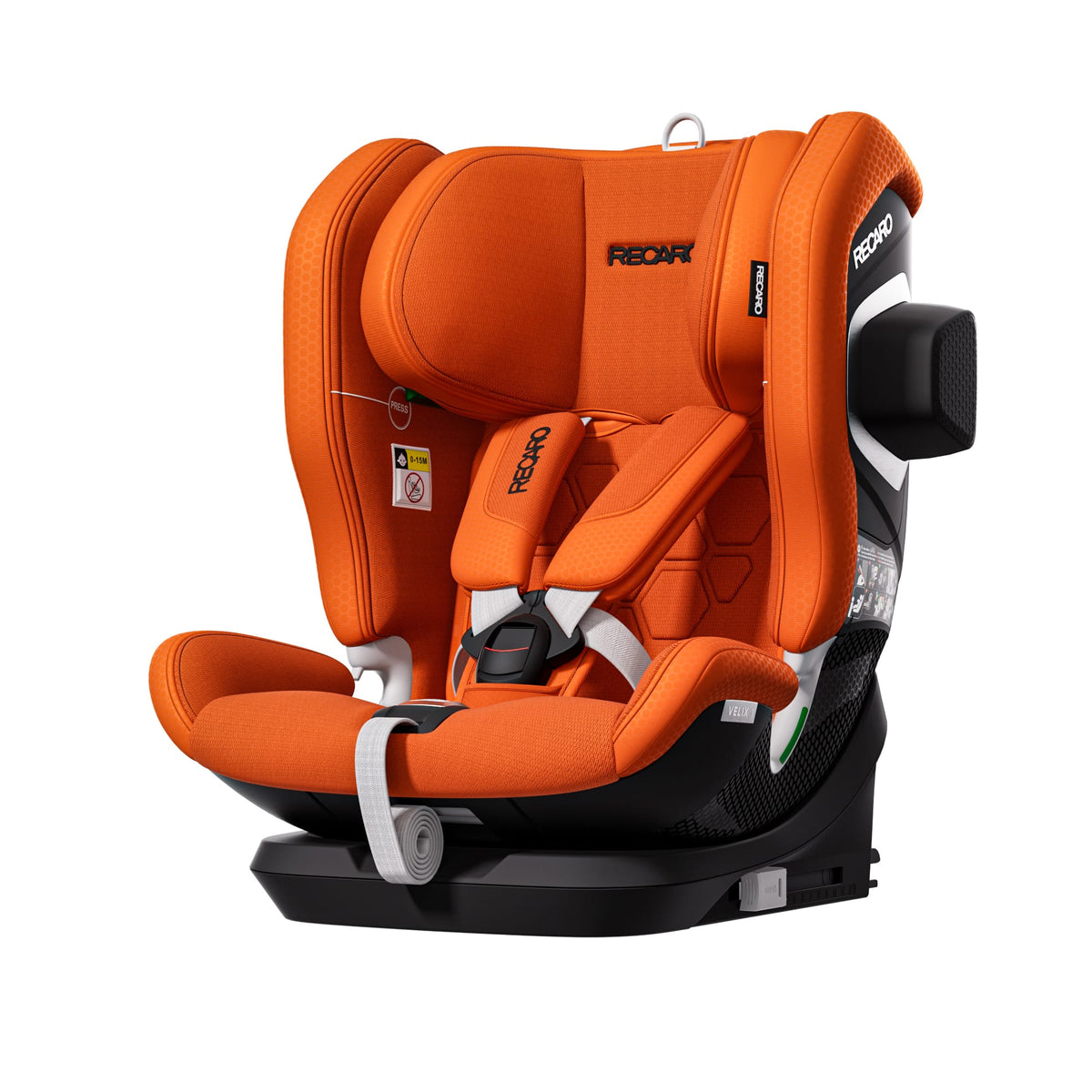 Recaro Velix 1 in Vibrant Orange Toddler Car Seats B1104023 4260621461581