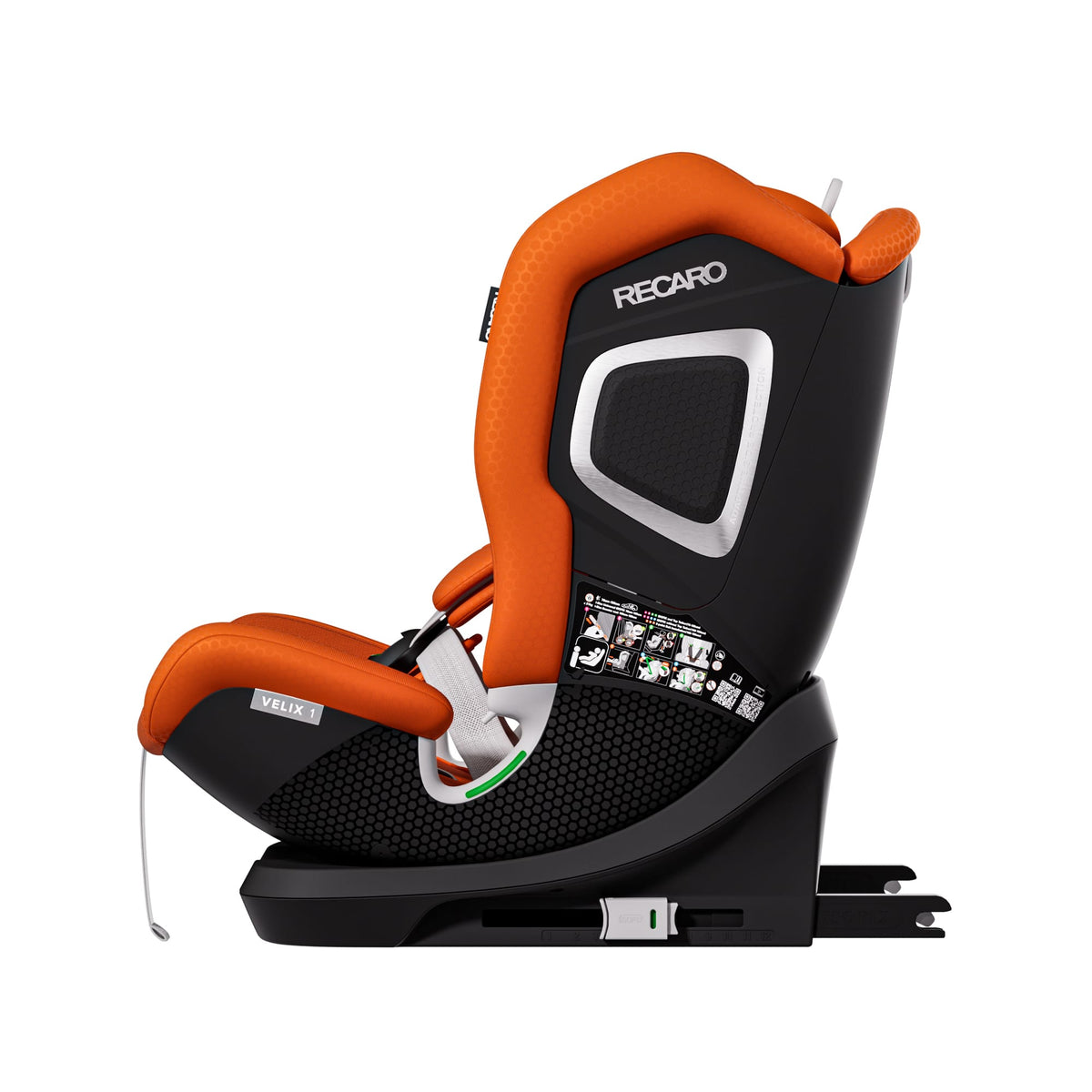 Recaro Velix 1 in Vibrant Orange Toddler Car Seats B1104023 4260621461581