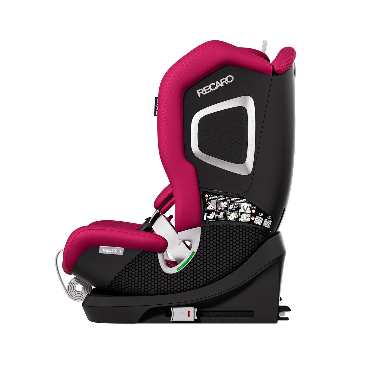 Recaro Velix 1 in Wow Pink Toddler Car Seats B1104024 4260621461598