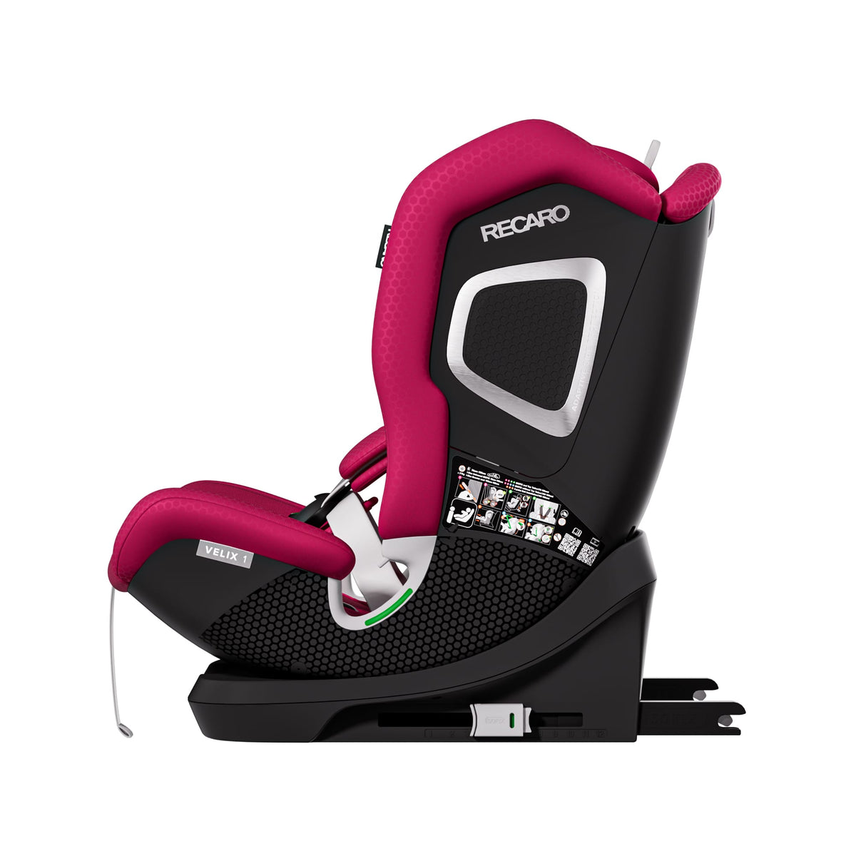 Recaro Velix 1 in Wow Pink Toddler Car Seats B1104024 4260621461598