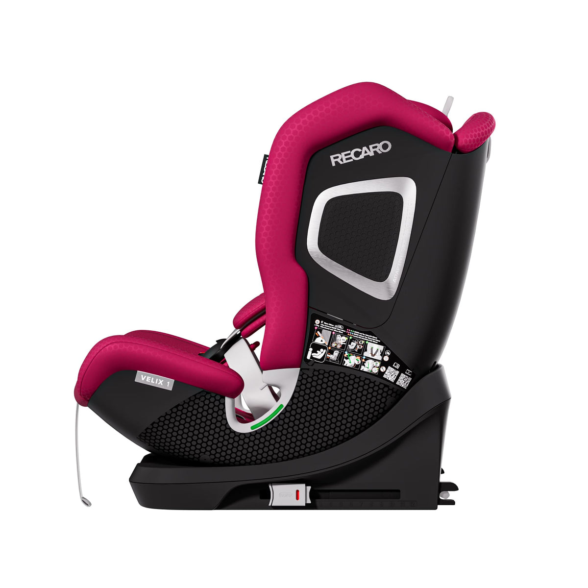 Recaro Velix 1 in Wow Pink Toddler Car Seats B1104024 4260621461598