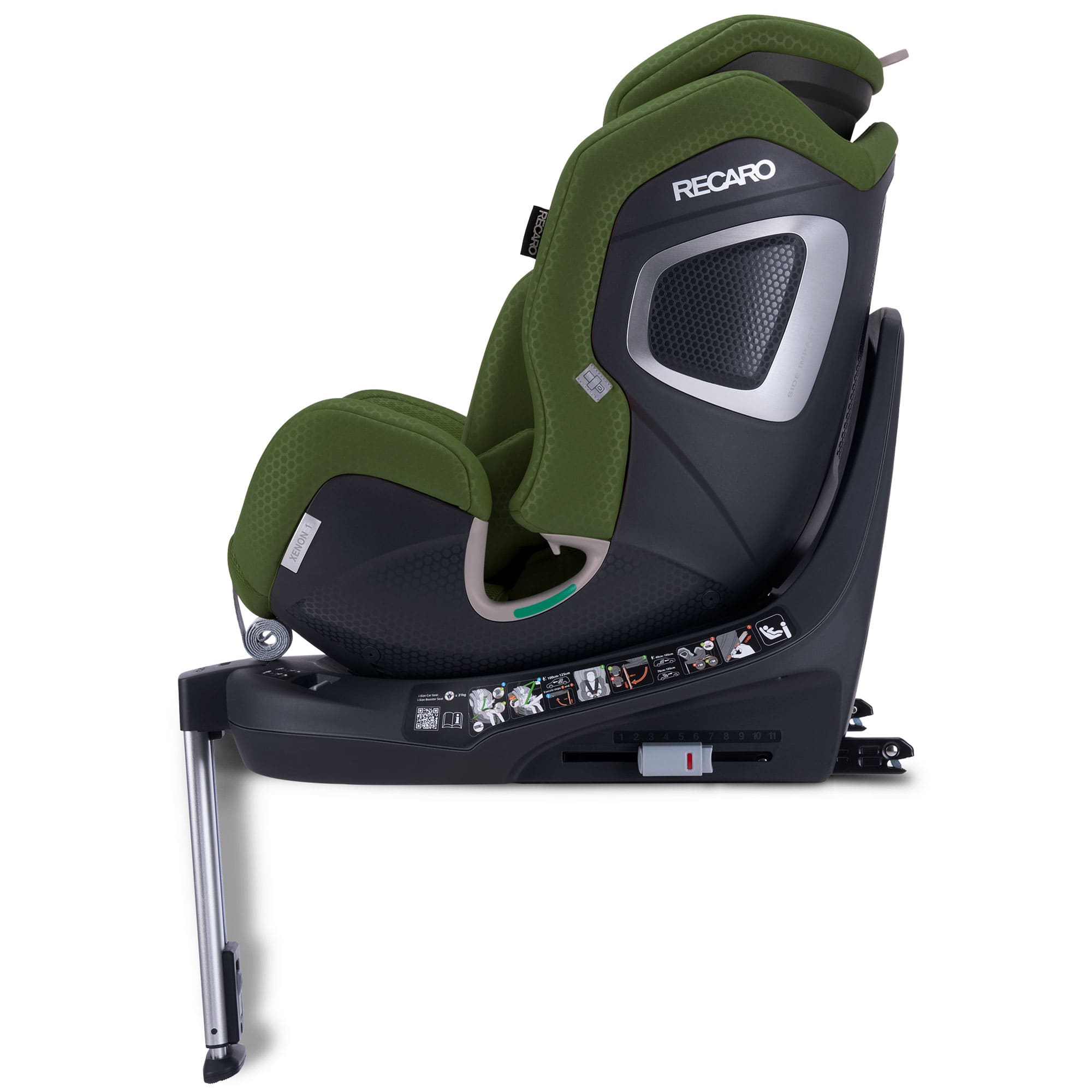 Recaro Xenon 1 Multi Stage Baby Car Seat 40-125cm in Epic Green