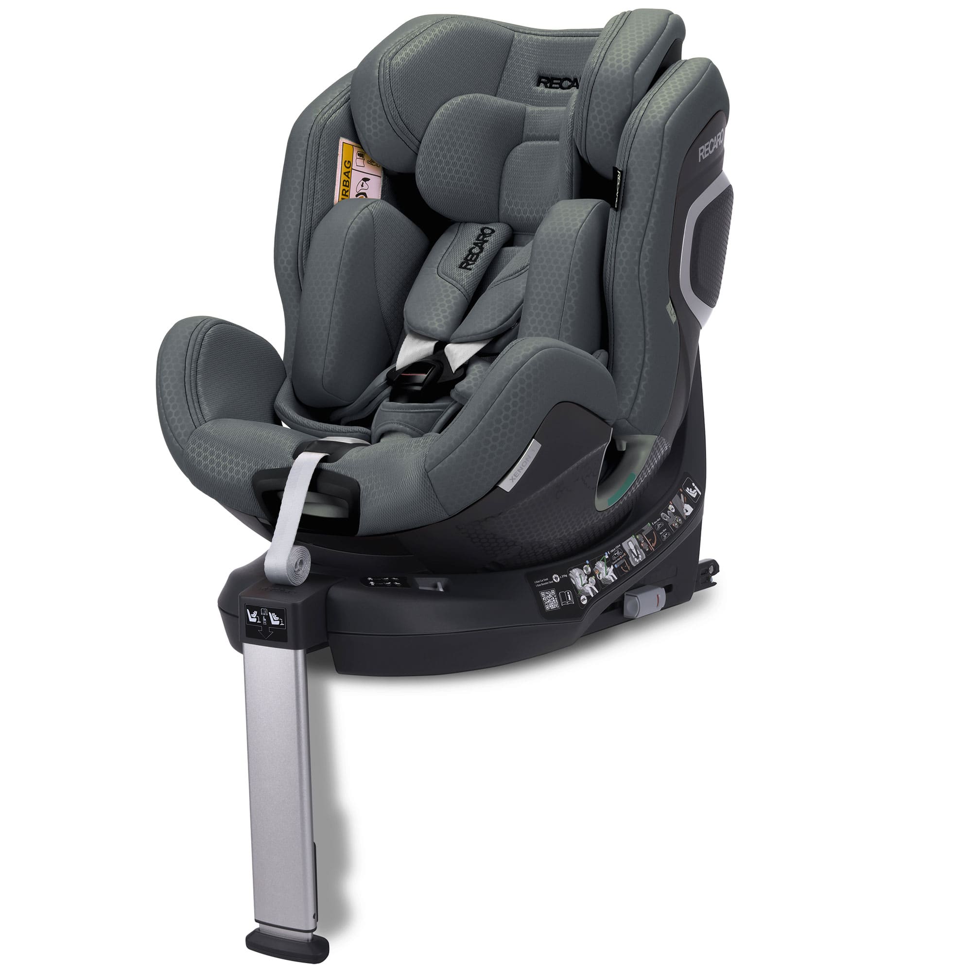 Recaro Xenon 1 Multi Stage Baby Car Seat 40-125cm in Gallant Grey Toddler Car Seats B1102059 4260621468634